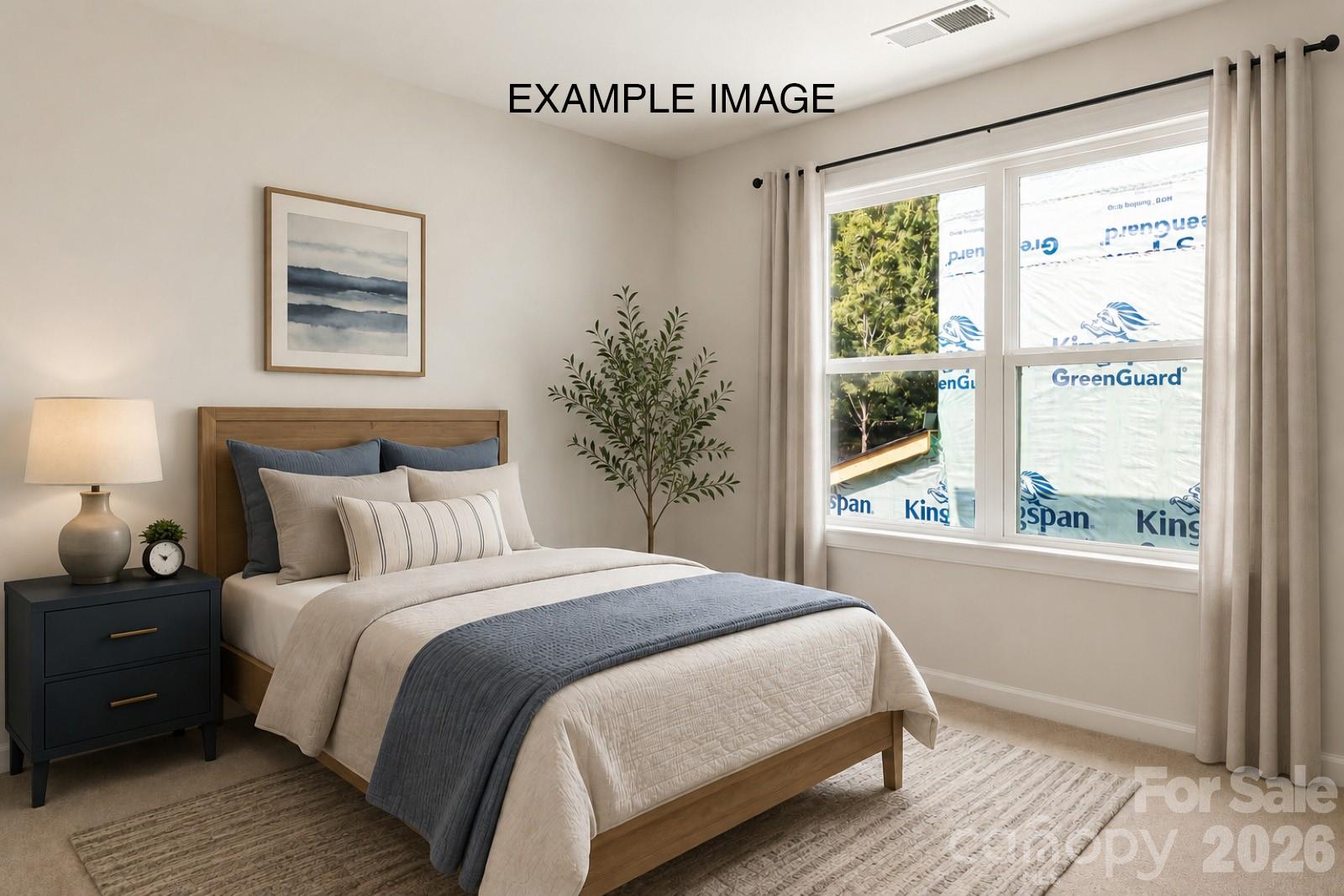 Example Photo - Bedroom 2 *Virtually Staged* - 133 Howe Road, Mooresville
