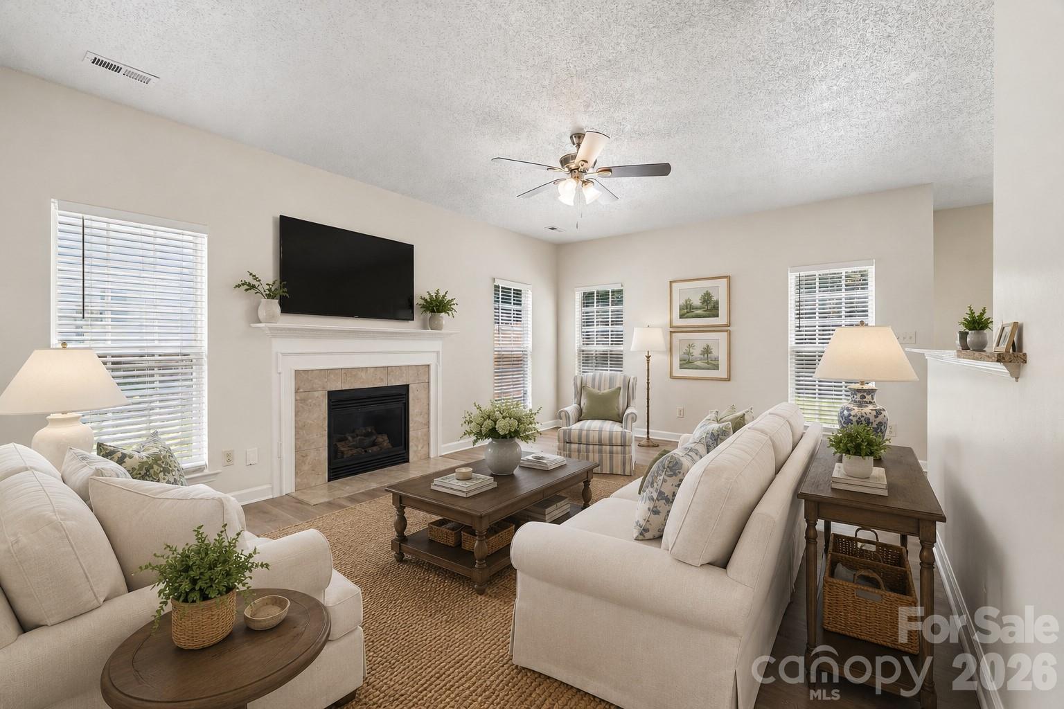 Virtually Staged. - 1916 Wilrose Place, Matthews