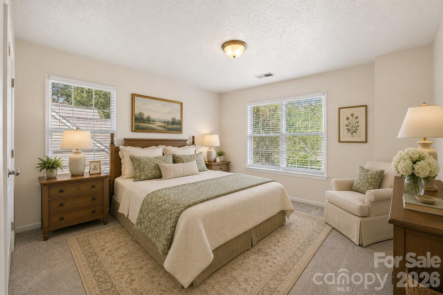 Virtually Staged. - 1916 Wilrose Place, Matthews