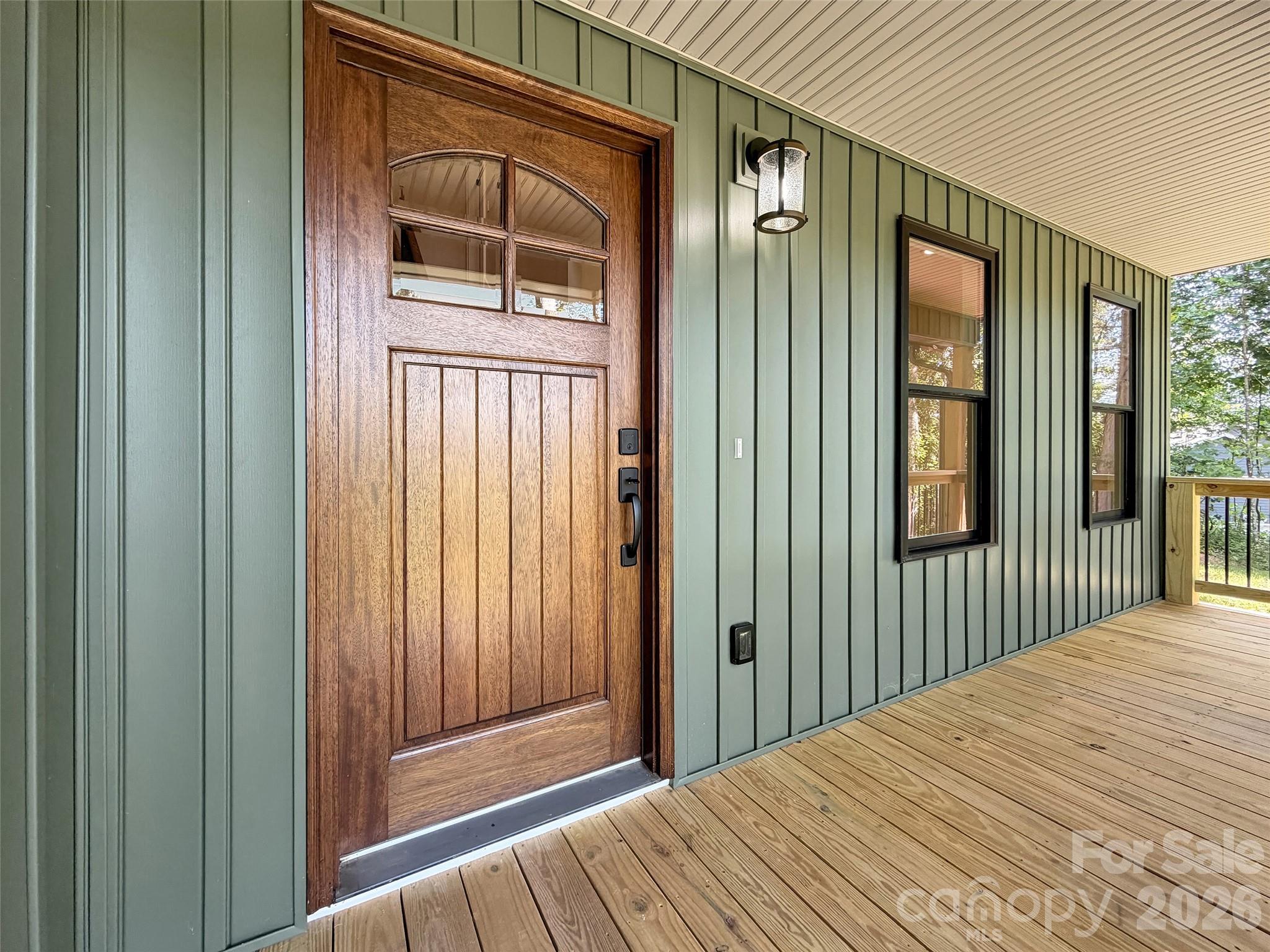 Mahogany Door, Covered Front Porch - 146 Bradford Park, Clyde