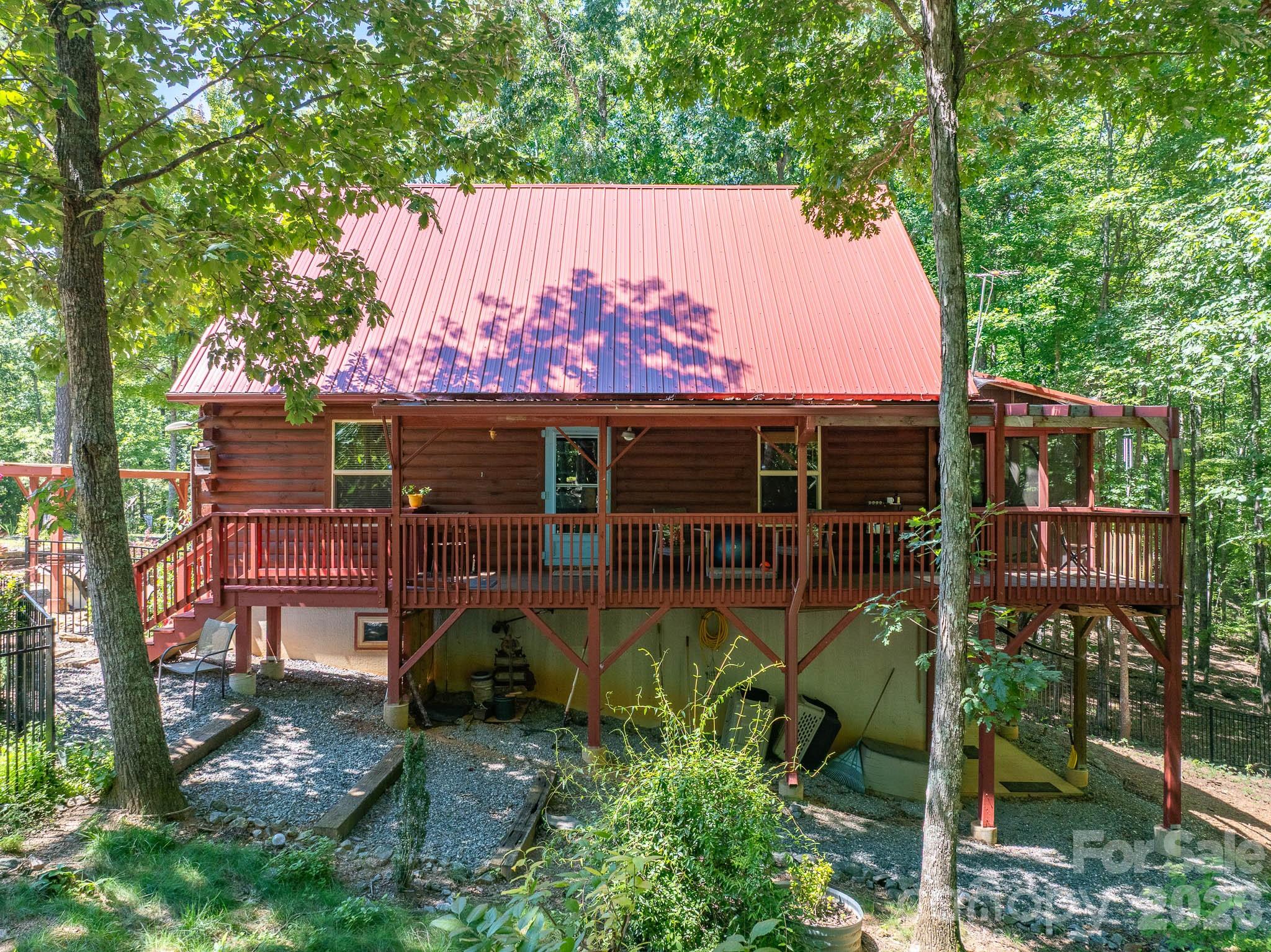 Nestled in the trees. - 257 Adirondack Trail, Nebo