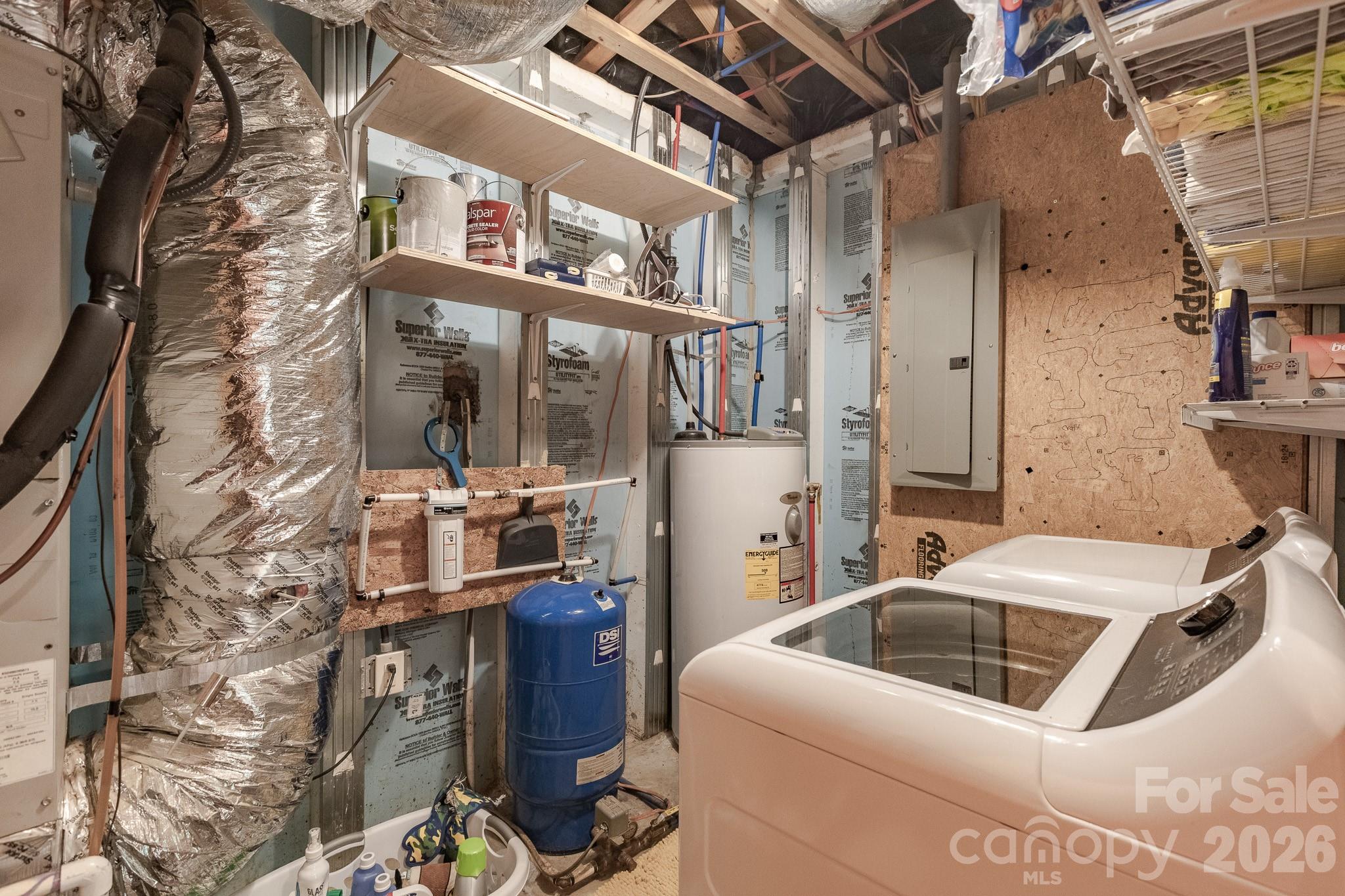 Laundry & mechanical room - 257 Adirondack Trail, Nebo