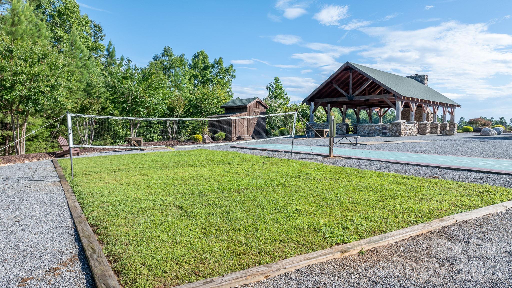 Community pavilion and badminton court. - 257 Adirondack Trail, Nebo