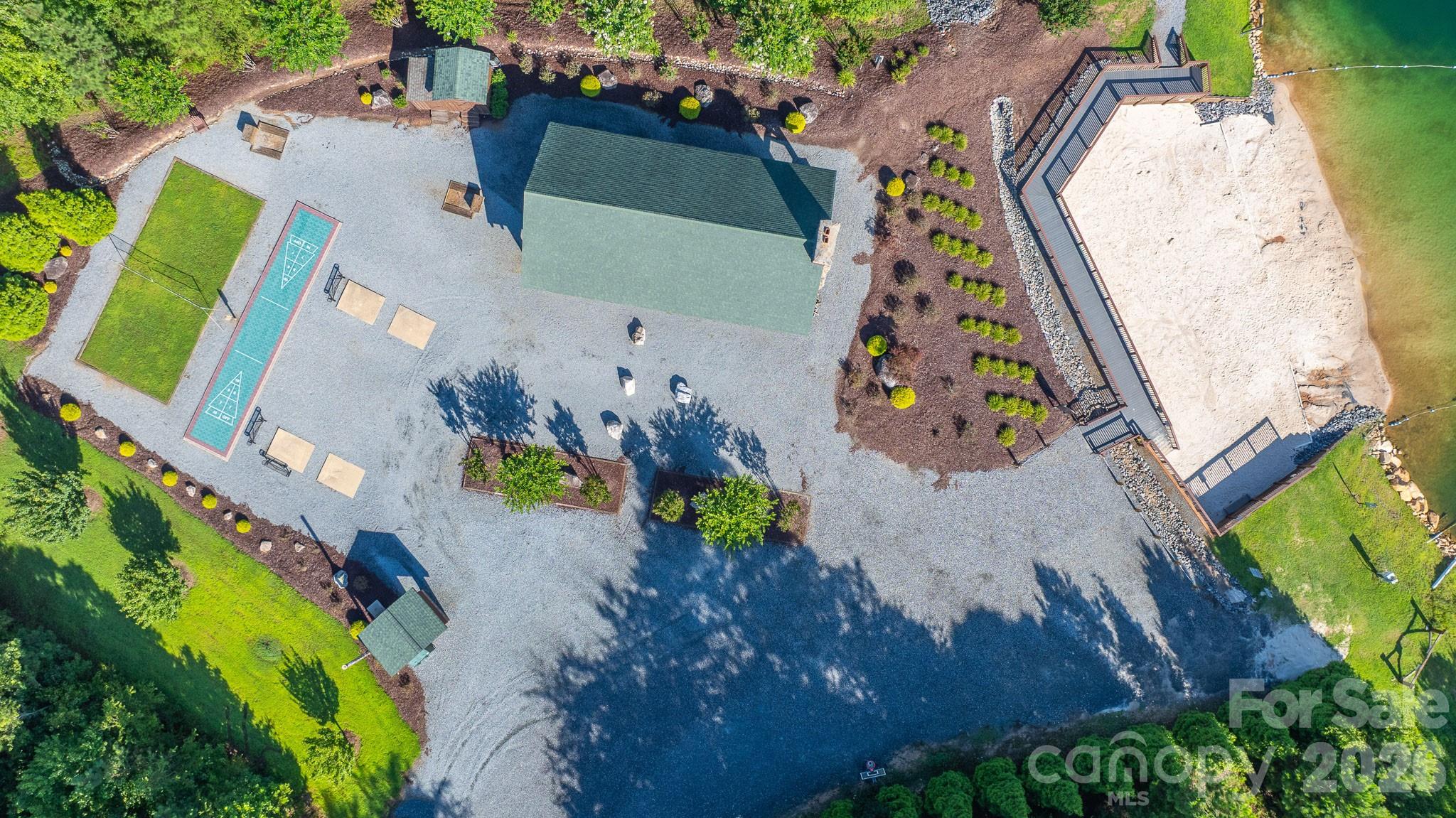 Aerial of community recreation area. - 257 Adirondack Trail, Nebo