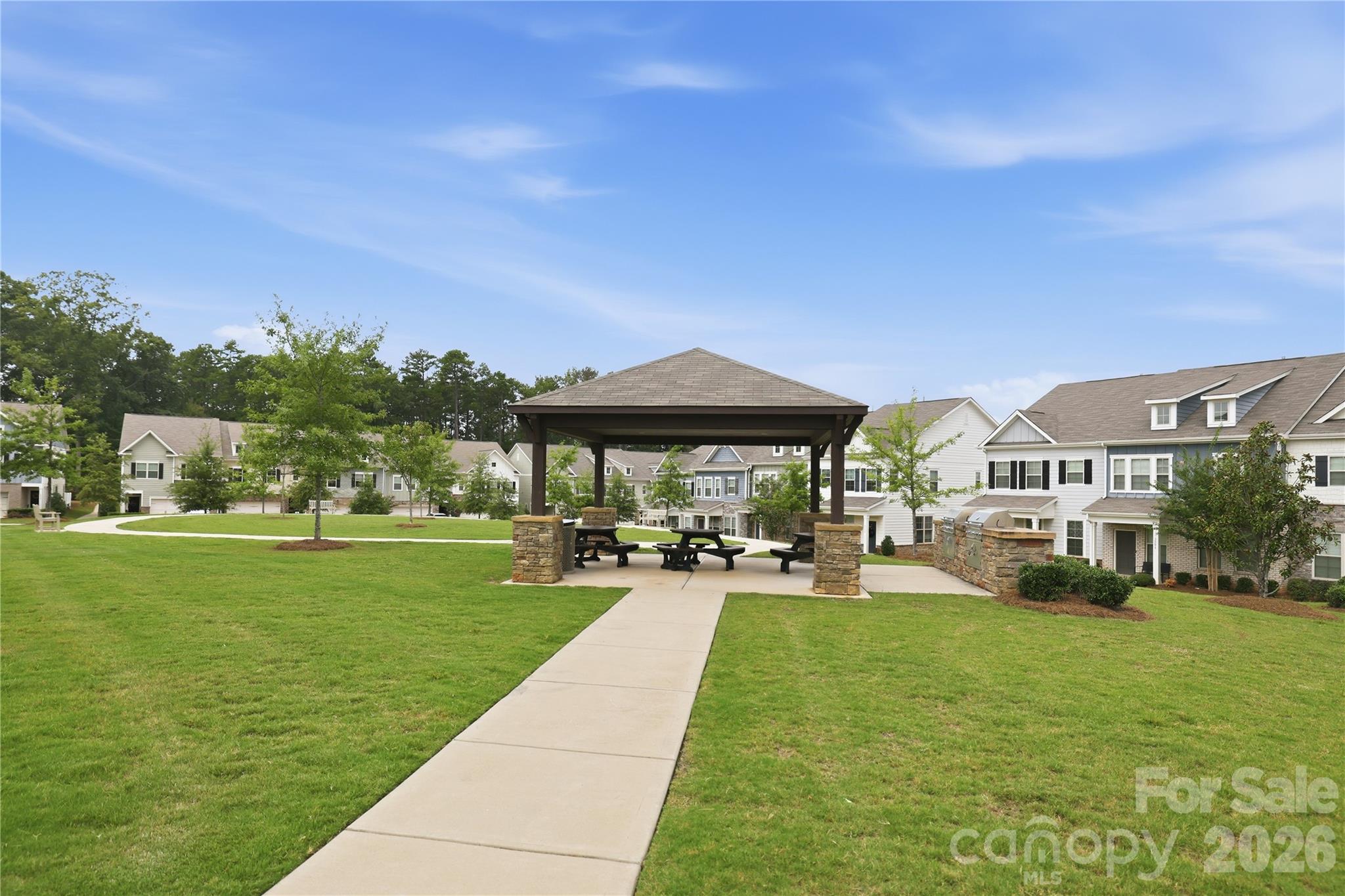 Neighborhood grill area - 2327 Mount Harmony Ch Road, Matthews