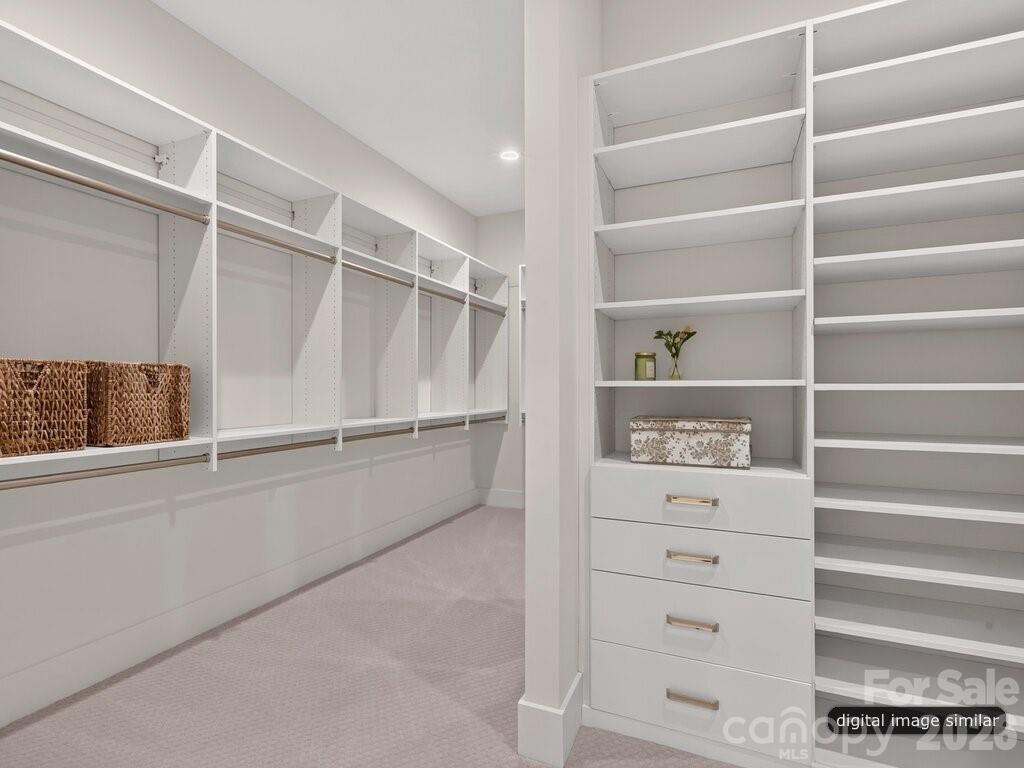Primary Closet - 128 Willow View Loop, Davidson