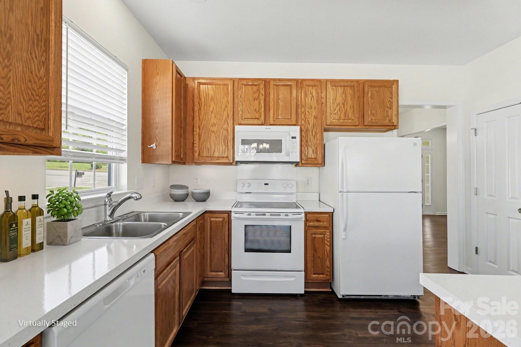 virtually staged - 4134 Vance Road N, Huntersville