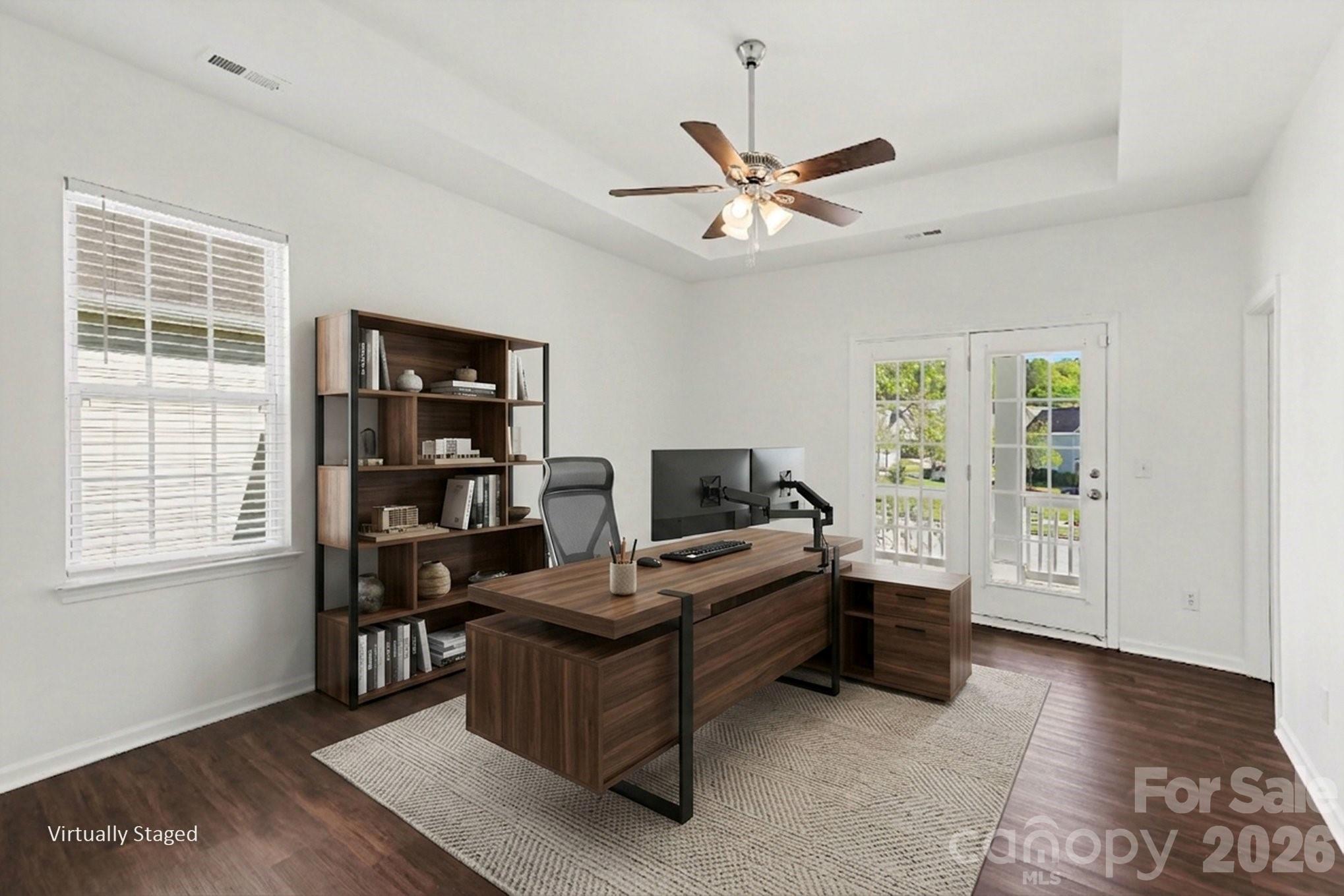 virtually staged - 4134 Vance Road N, Huntersville