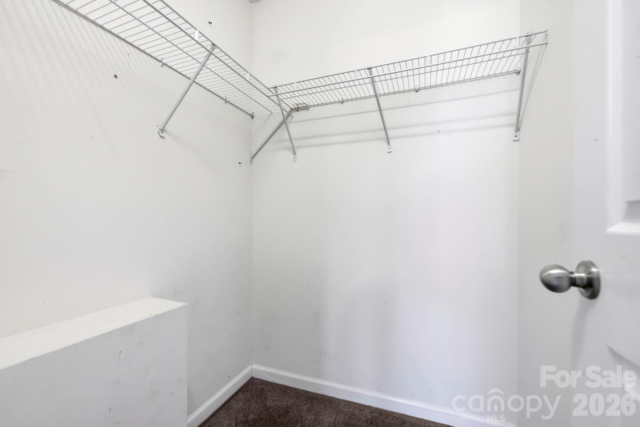 Primary closet #1 - off of bedroom - 62 Chickwood Trail, Weaverville