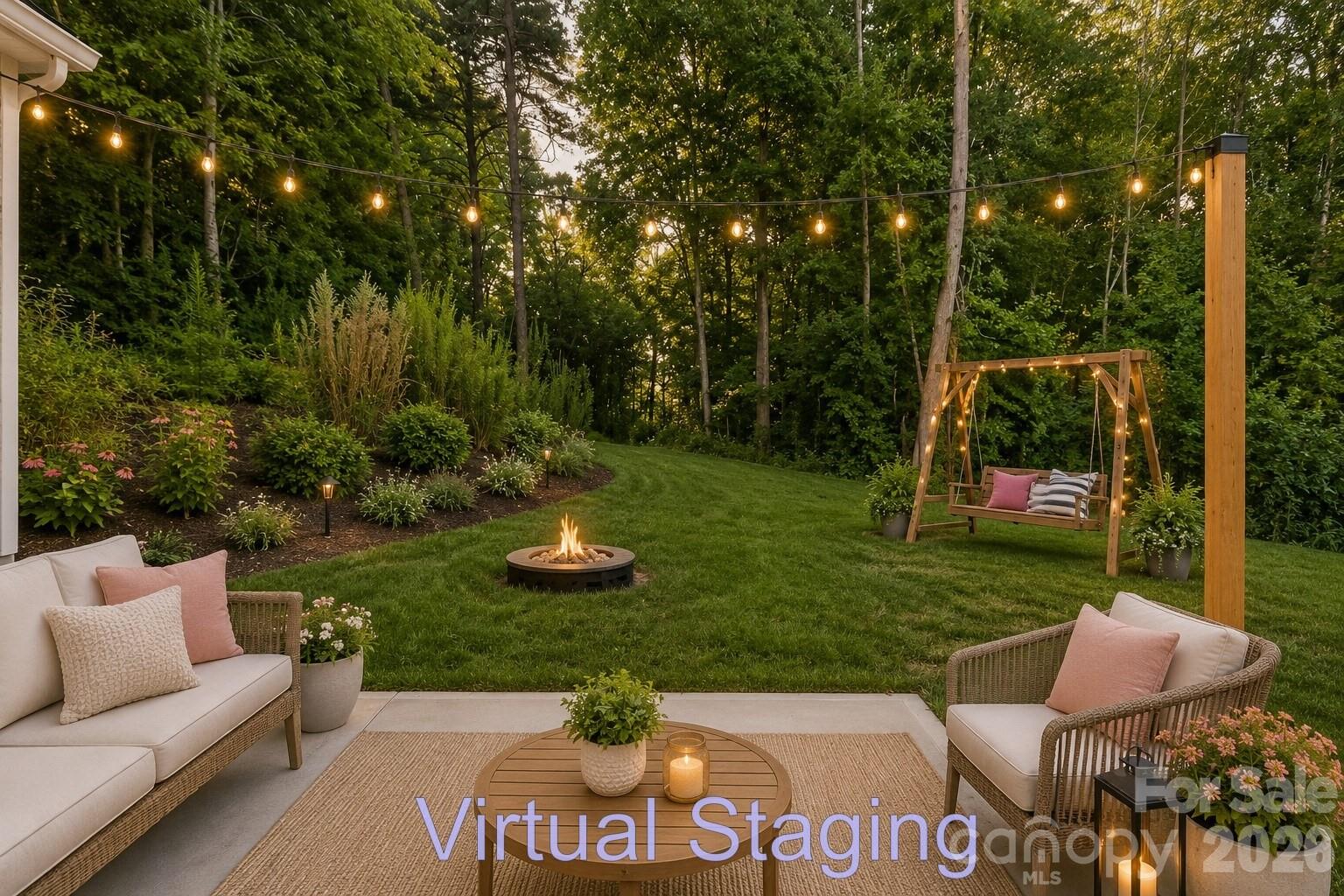Backyard - 178 E Panther Creek Road, Troutman
