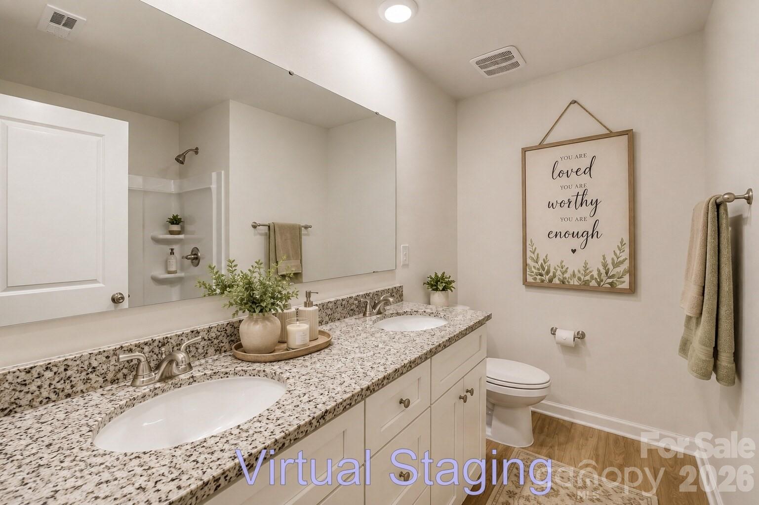 Primary Bathroom - 178 E Panther Creek Road, Troutman
