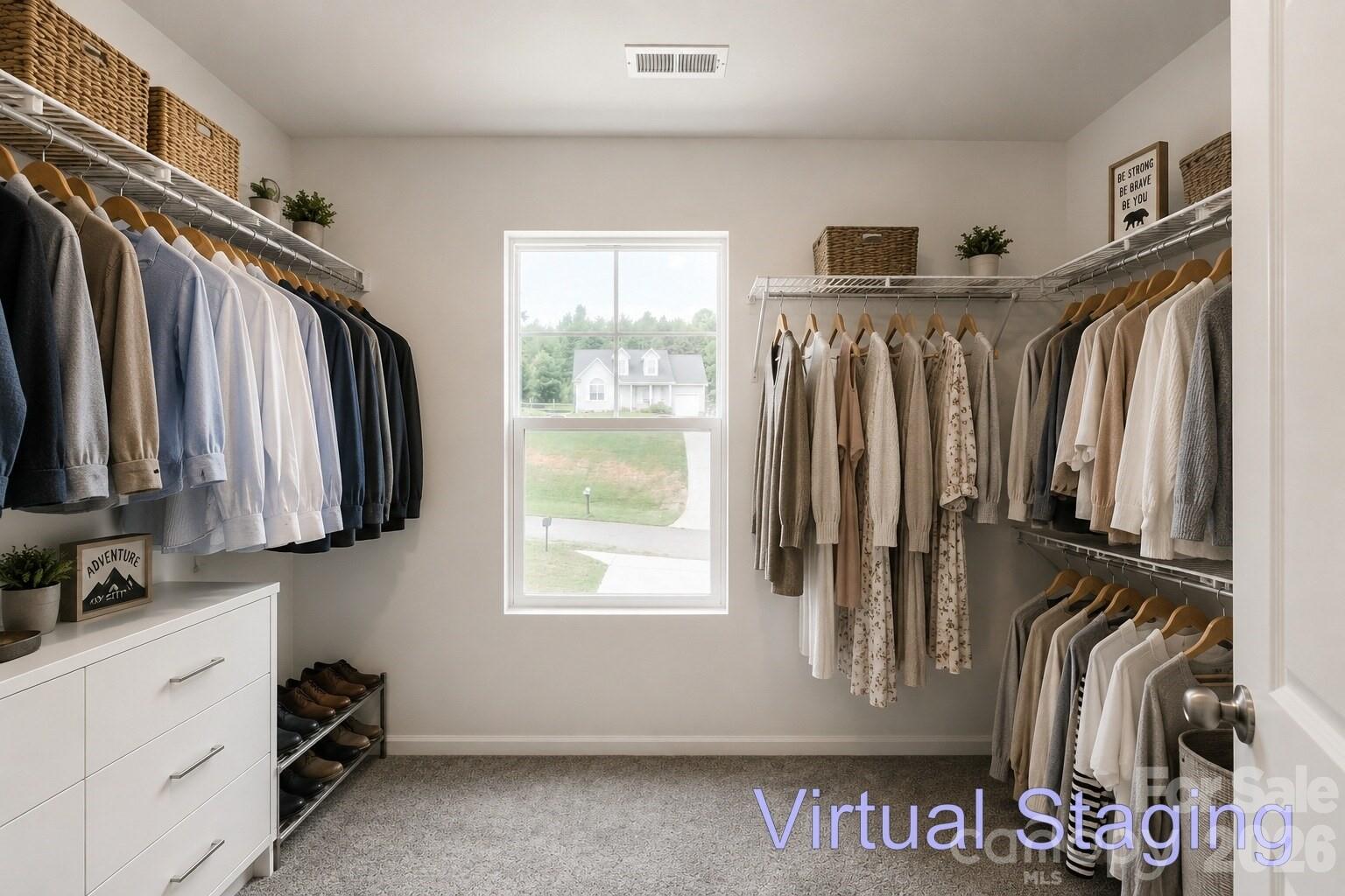 Primary Closet - 111 Carrisa Lane, Troutman