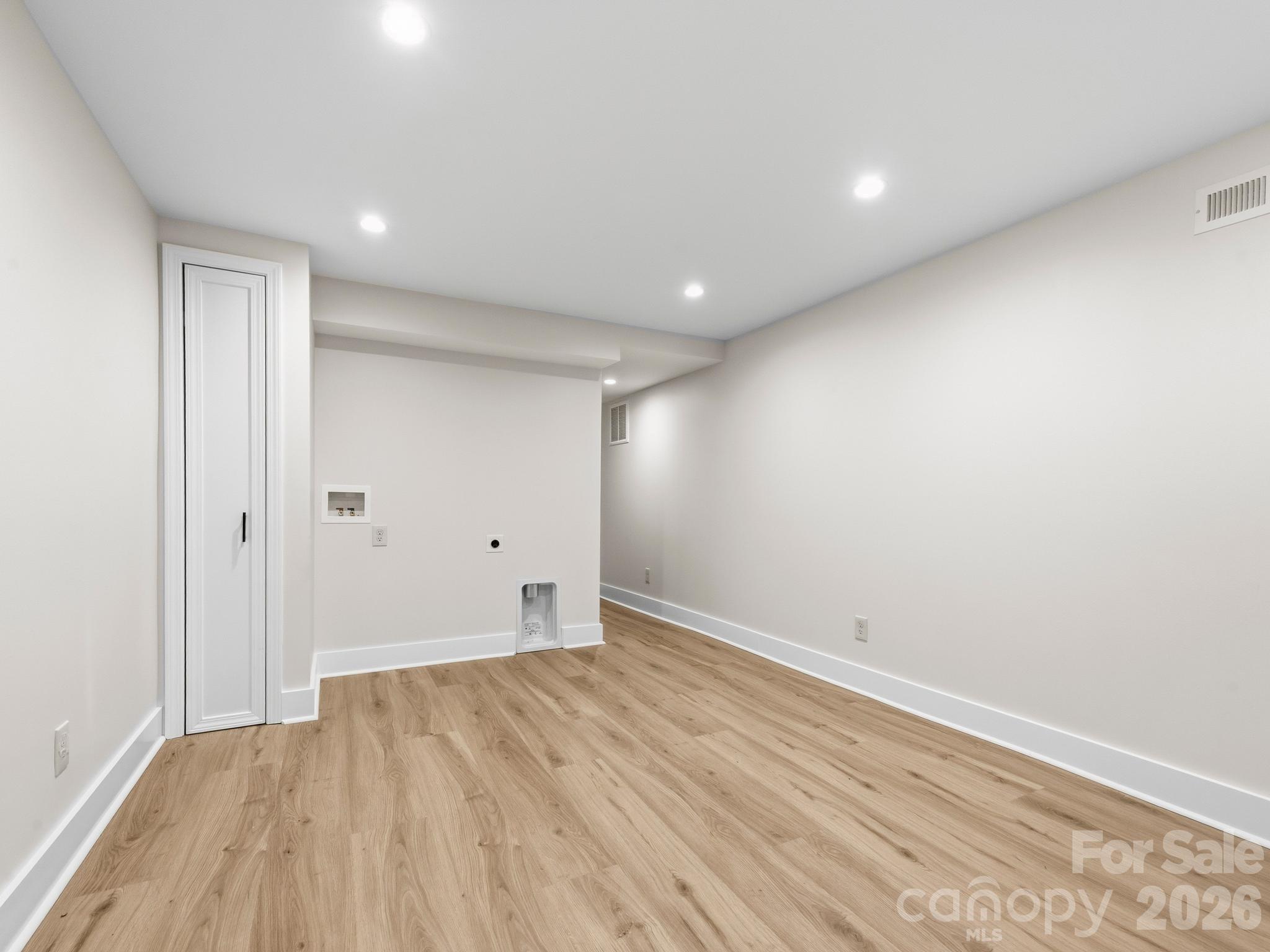 Laundry Area on Lower Level - 340 School Road, Asheville