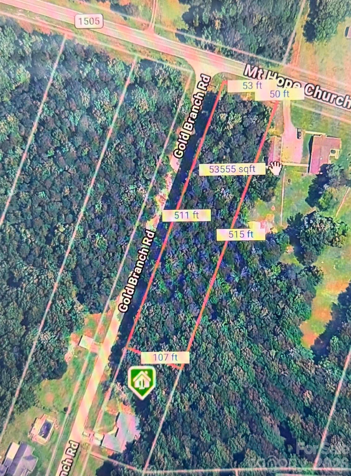Lot lines showing lot included - 145 Gold Branch Road, Salisbury