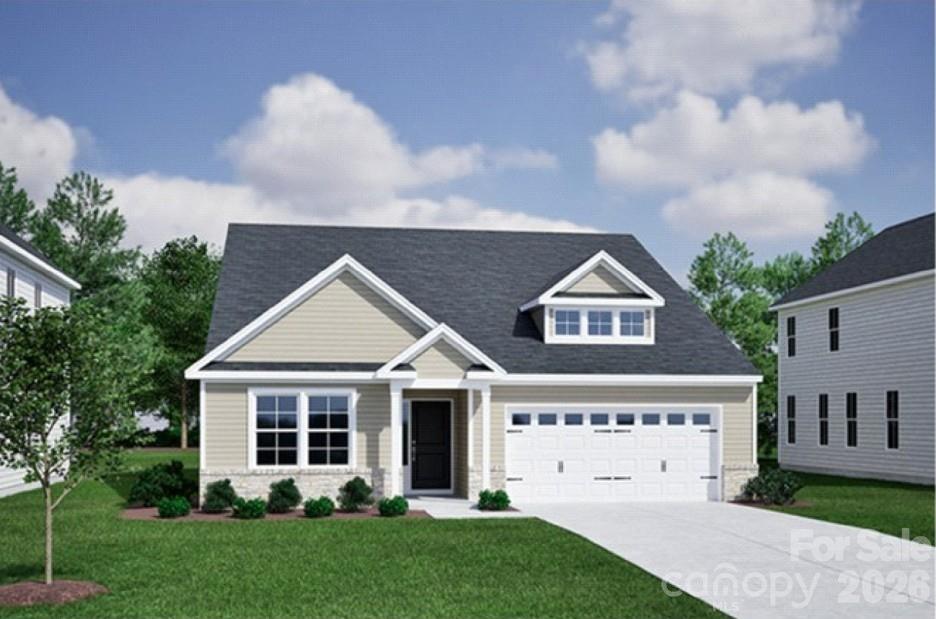 Gwinnett Floor Plan Elevation - 208 Rodeo Drive, Shelby