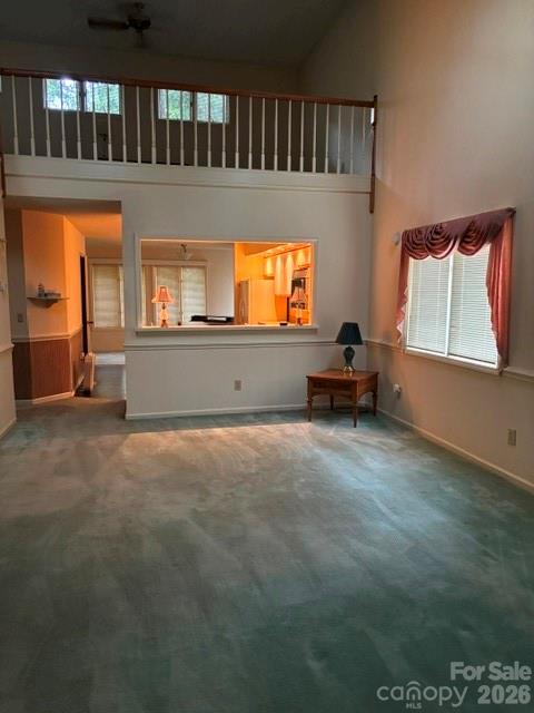 Living room into kitchen - 1301 Independence Trail, Morganton