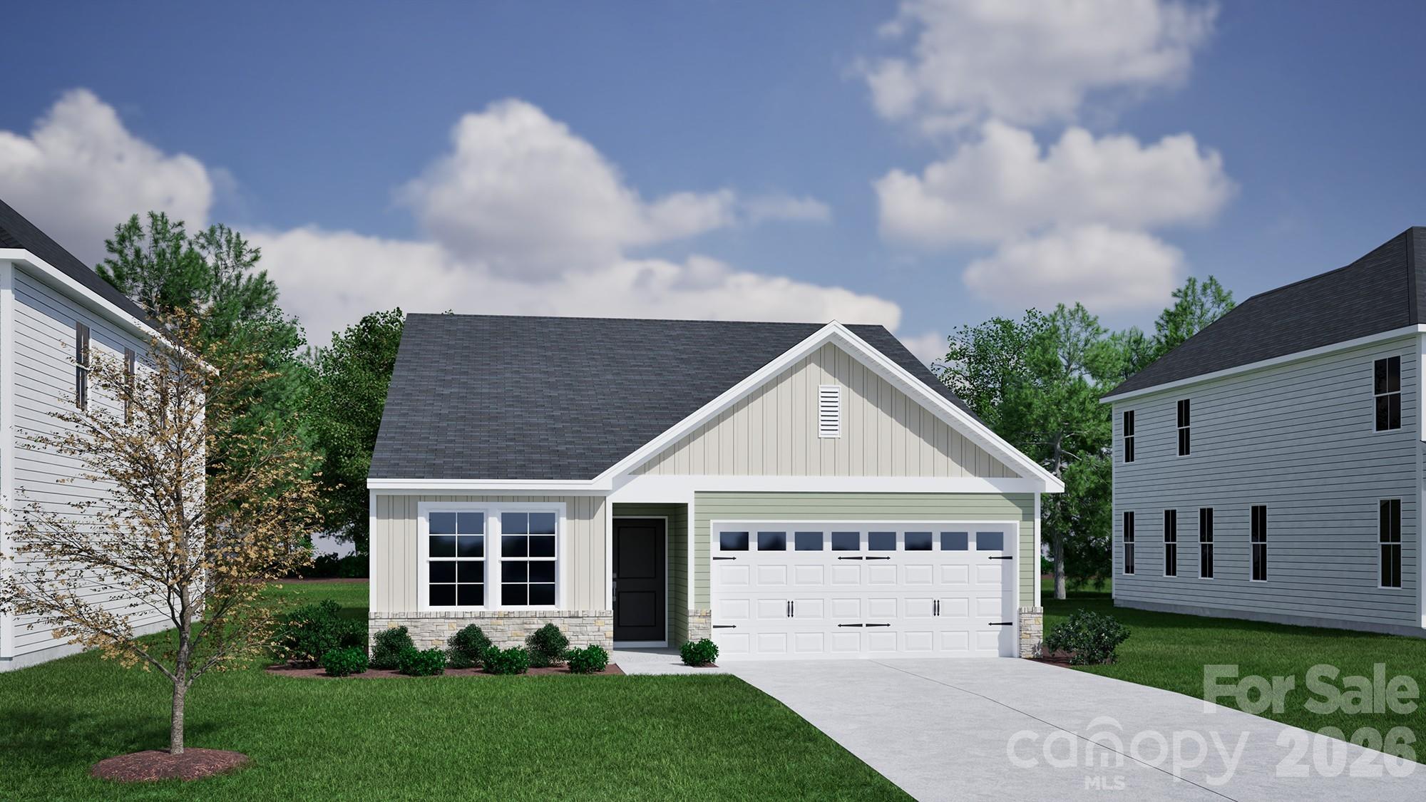 Lawrence Floor Plan Elevation - 209 Rodeo Drive, Shelby