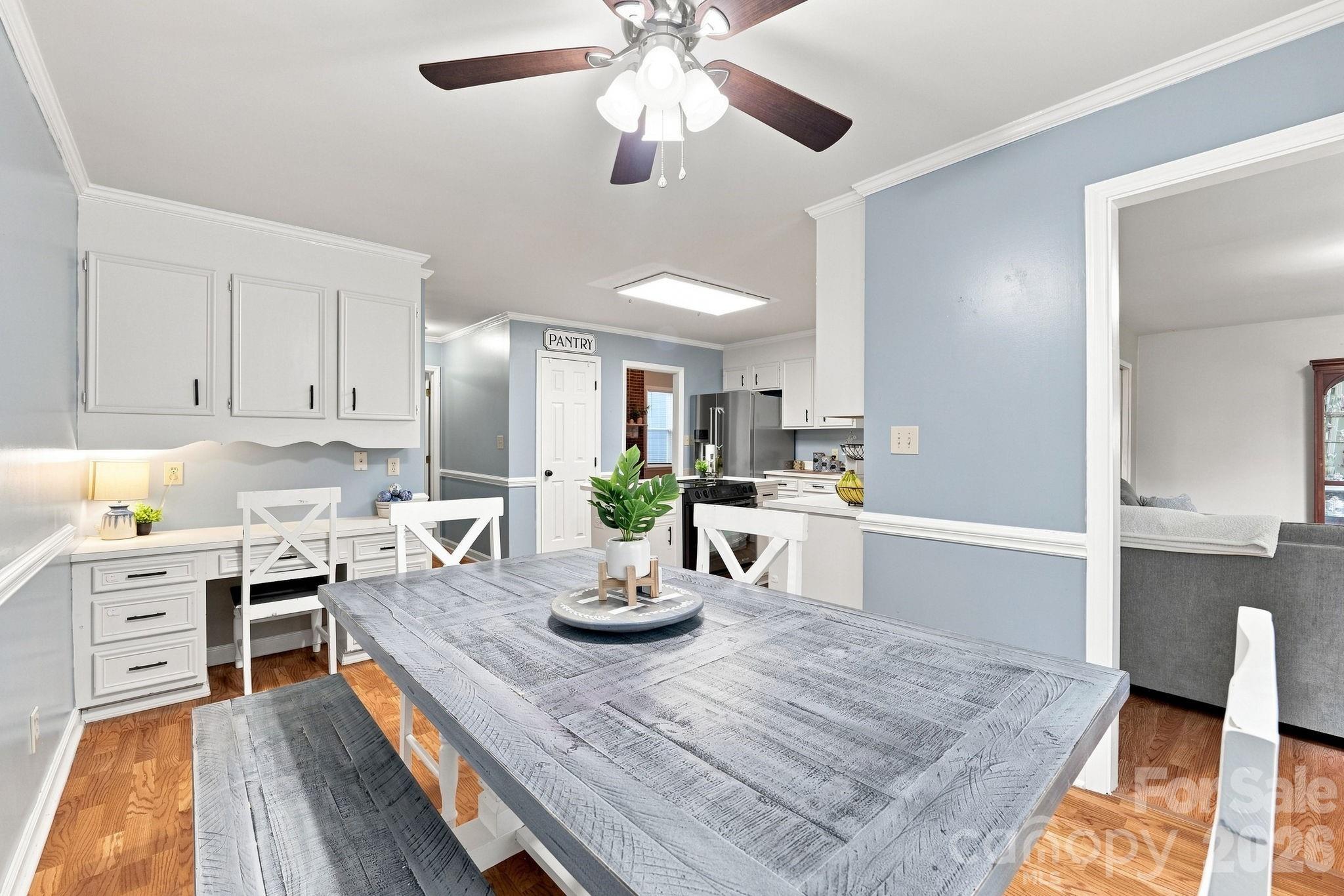 Kitchen Island Adds Prep & Gathering Space - 106 Webbed Foot Road, Mooresville