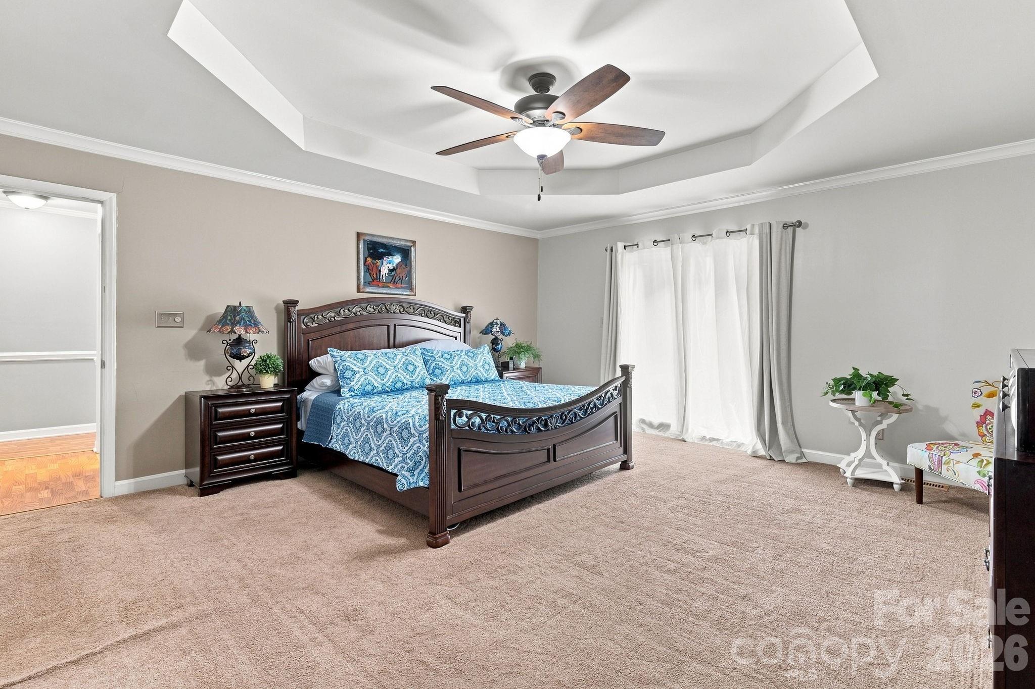 Primary Bedroom with Generous Floor Space - 106 Webbed Foot Road, Mooresville