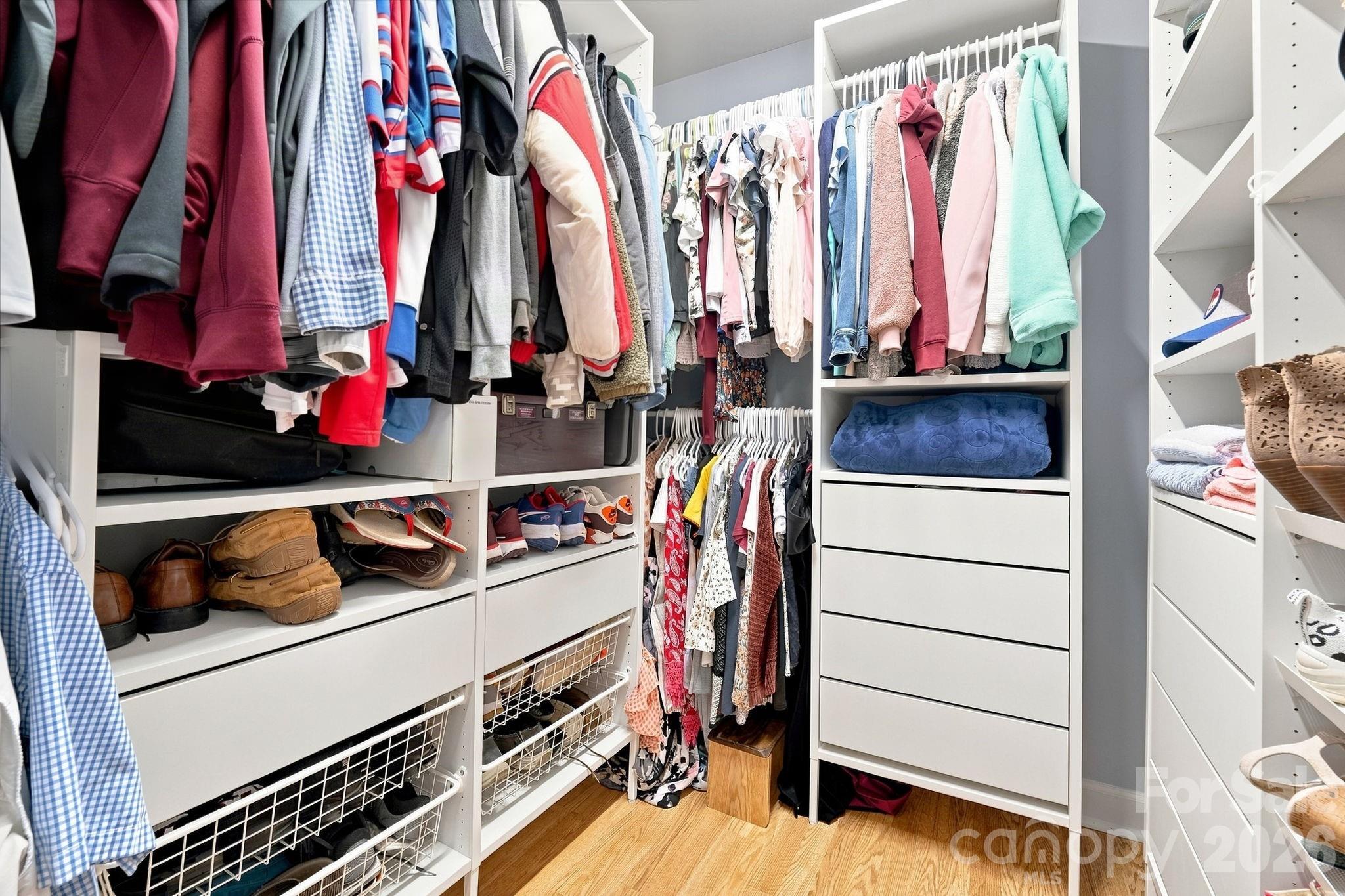 Primary Walk-In Closet - 106 Webbed Foot Road, Mooresville