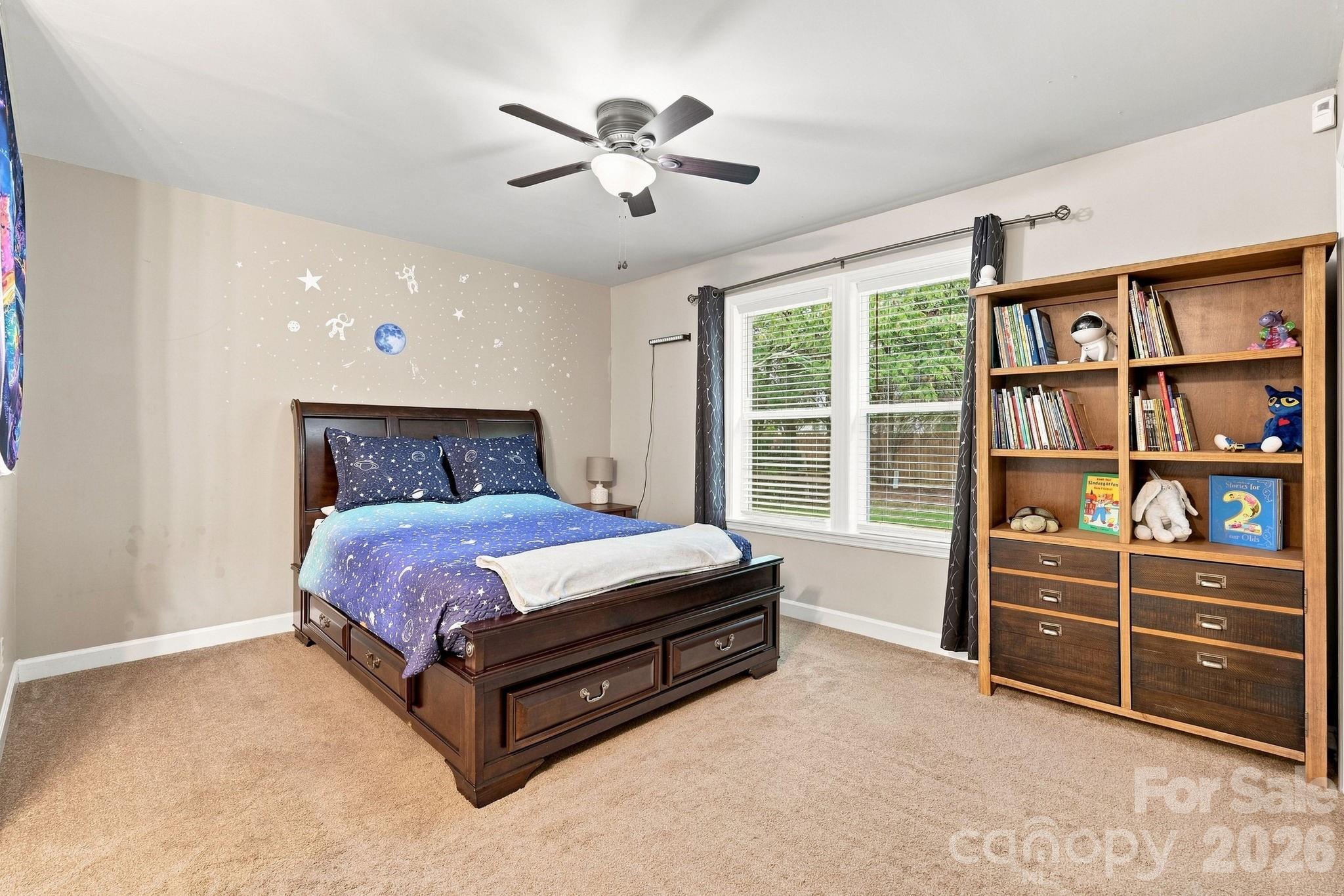 Generously Sized Secondary Bedroom - 106 Webbed Foot Road, Mooresville