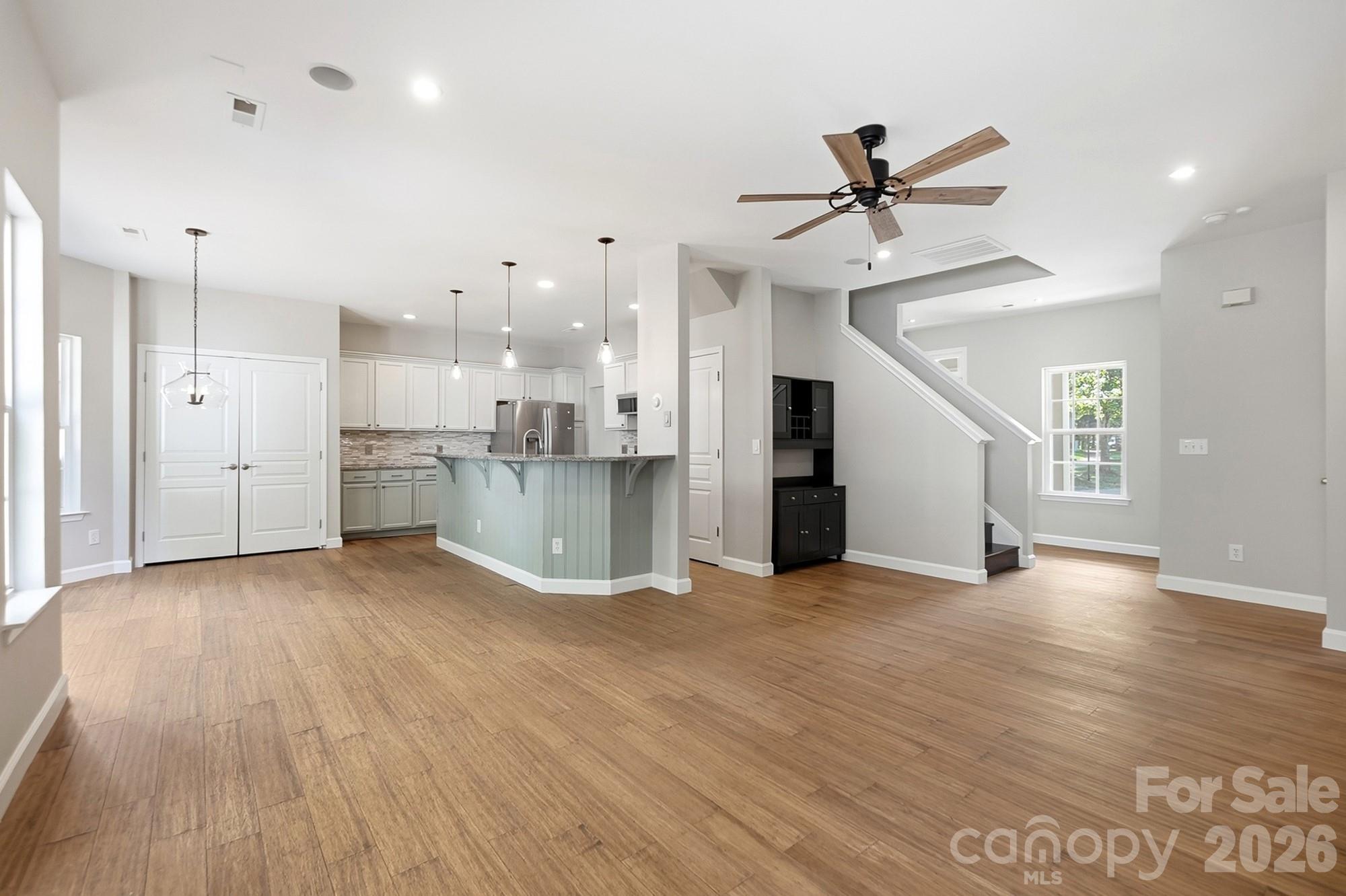 Great room with Eat-in Kitchen and living room - 11402 Heritage Green Drive, Cornelius