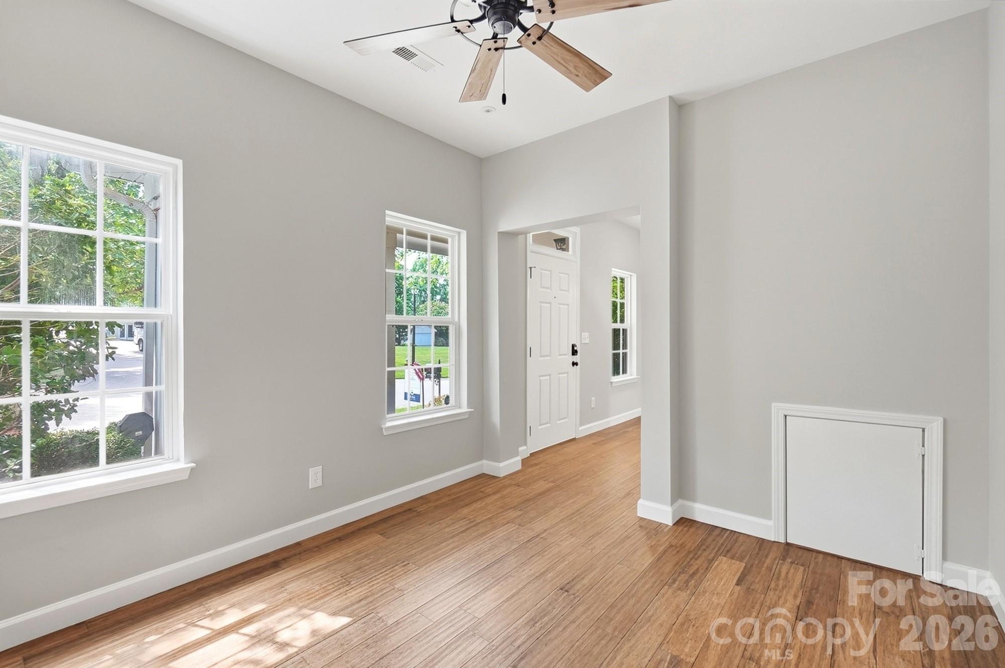 Under stair storage door - 11402 Heritage Green Drive, Cornelius