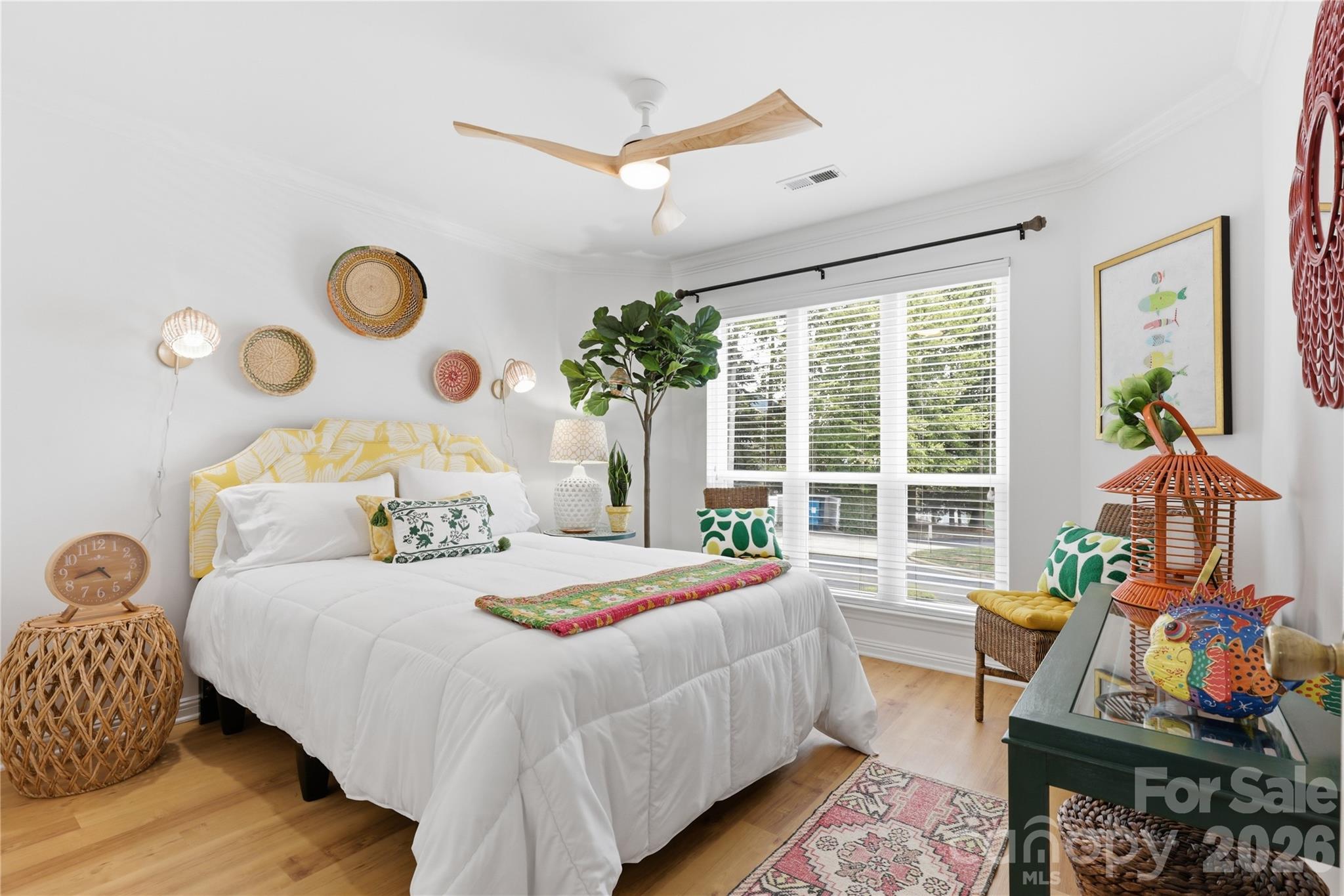 Two-bedroom, two-bath floor plan offering, serene views, separation and privacy. - 932 Southwest Drive, Davidson