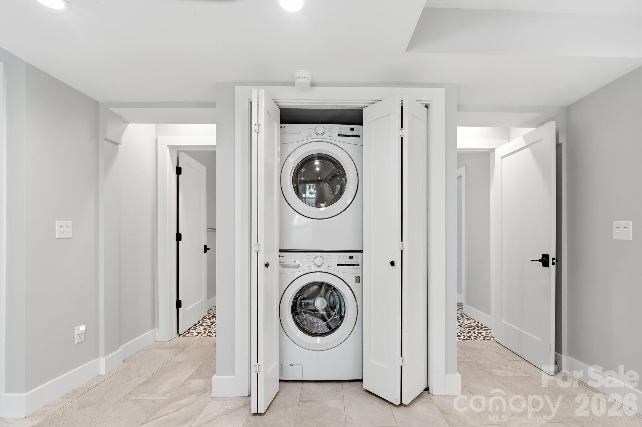 Laundry Closet - 77 Trotter Place, Asheville