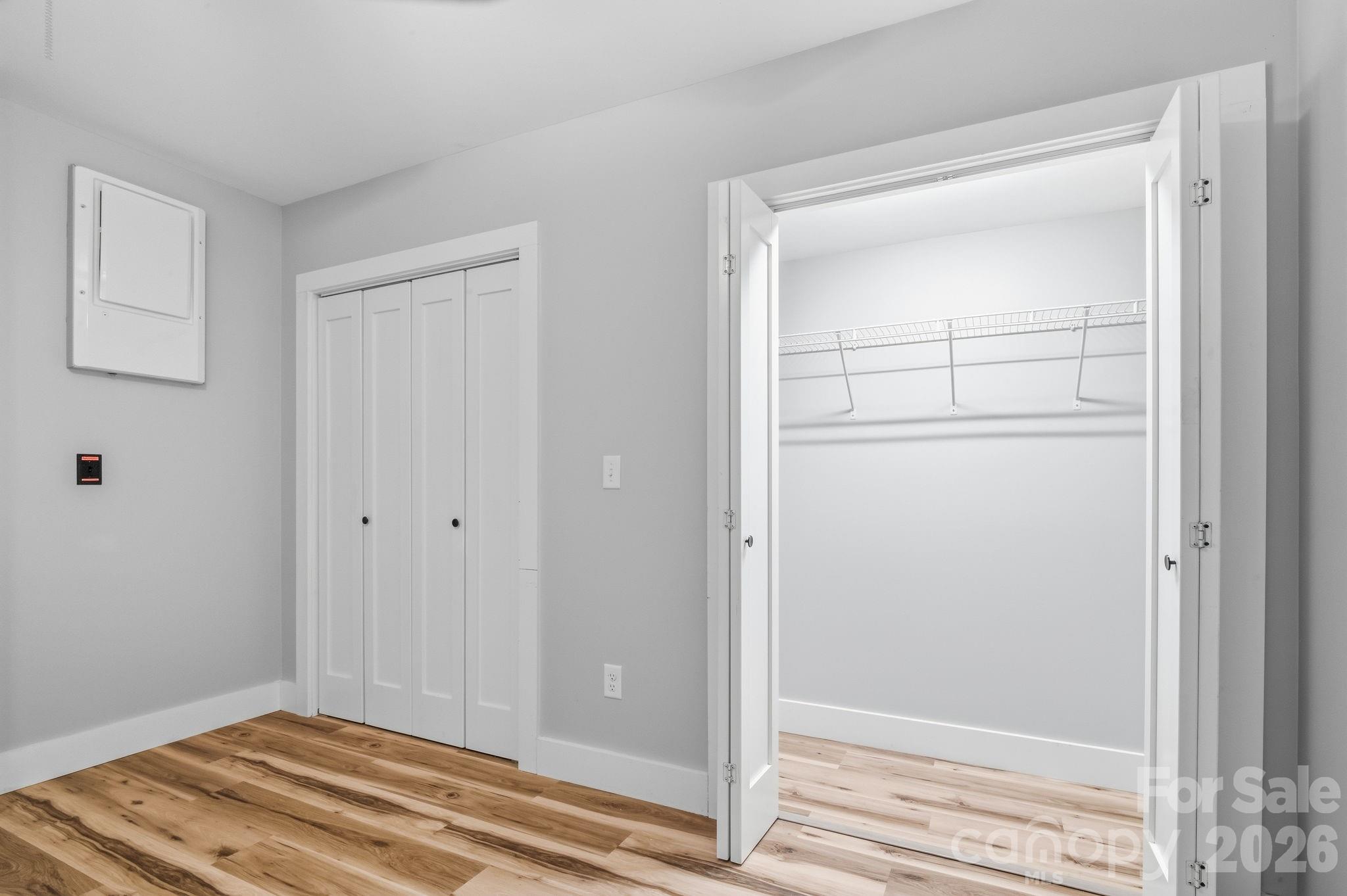 2nd bedroom closet - 77 Trotter Place, Asheville