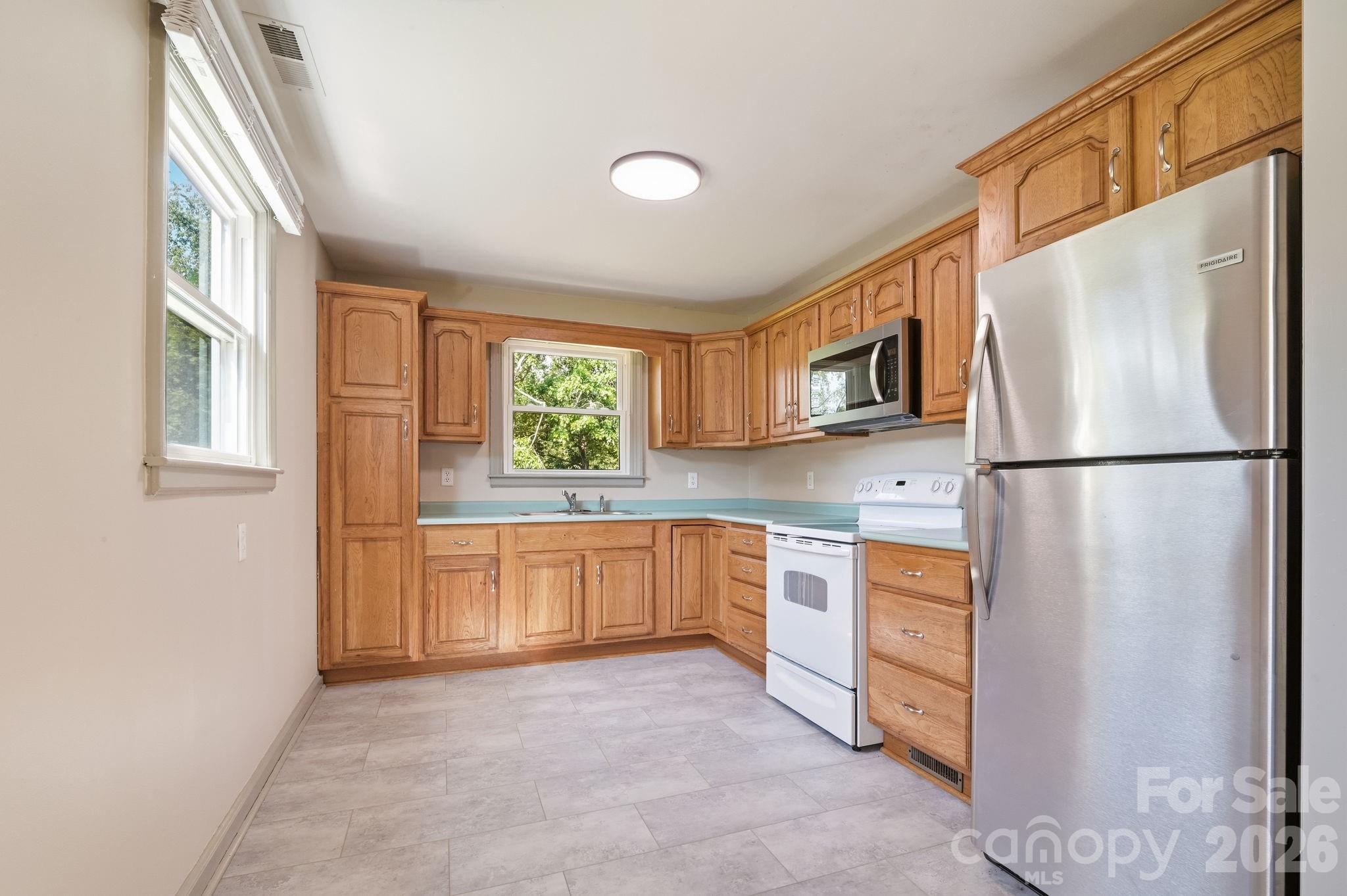 Upper unit kitchen - 77 Trotter Place, Asheville