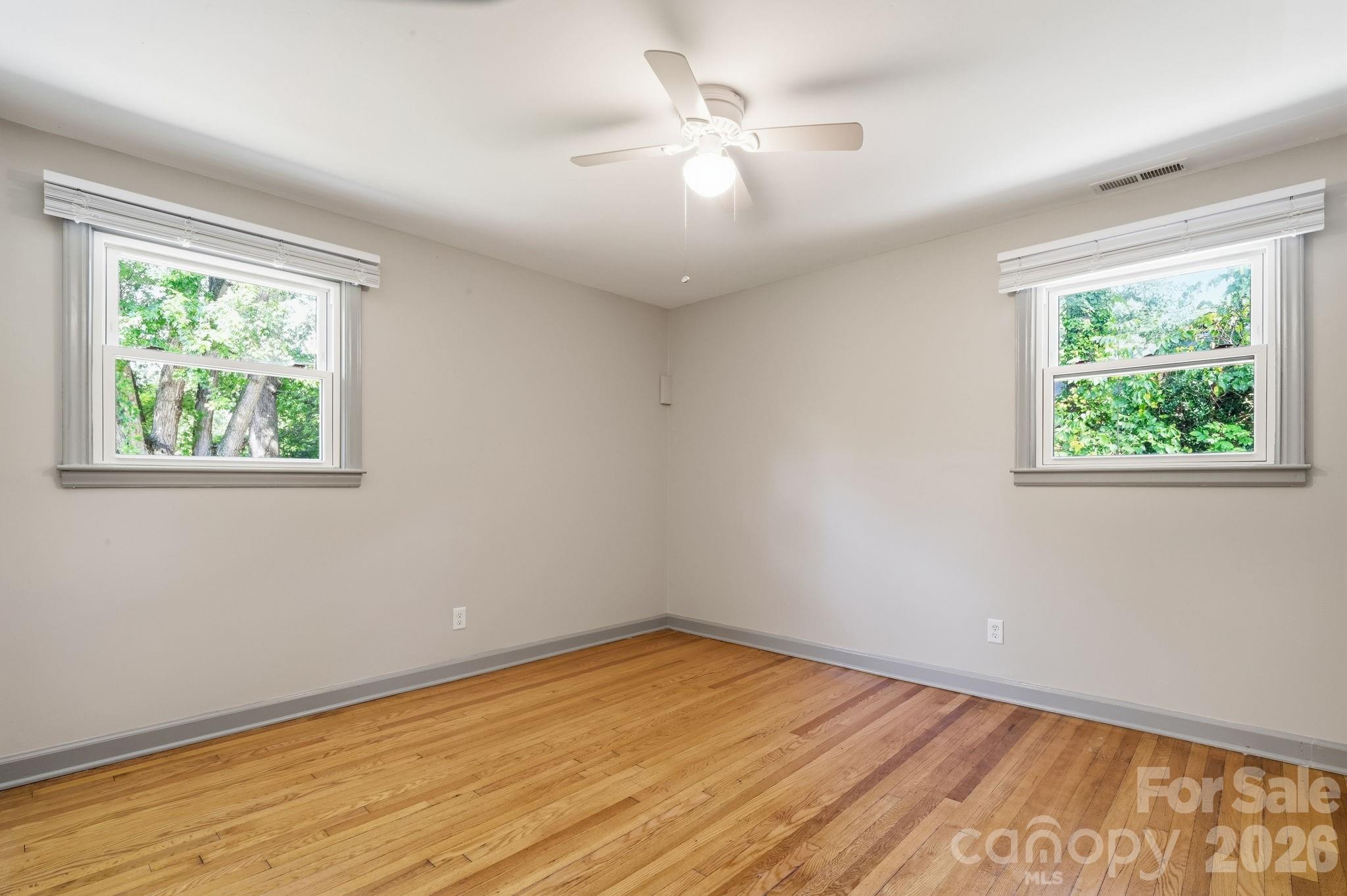 Bedroom 2, large and could be primary - 77 Trotter Place, Asheville