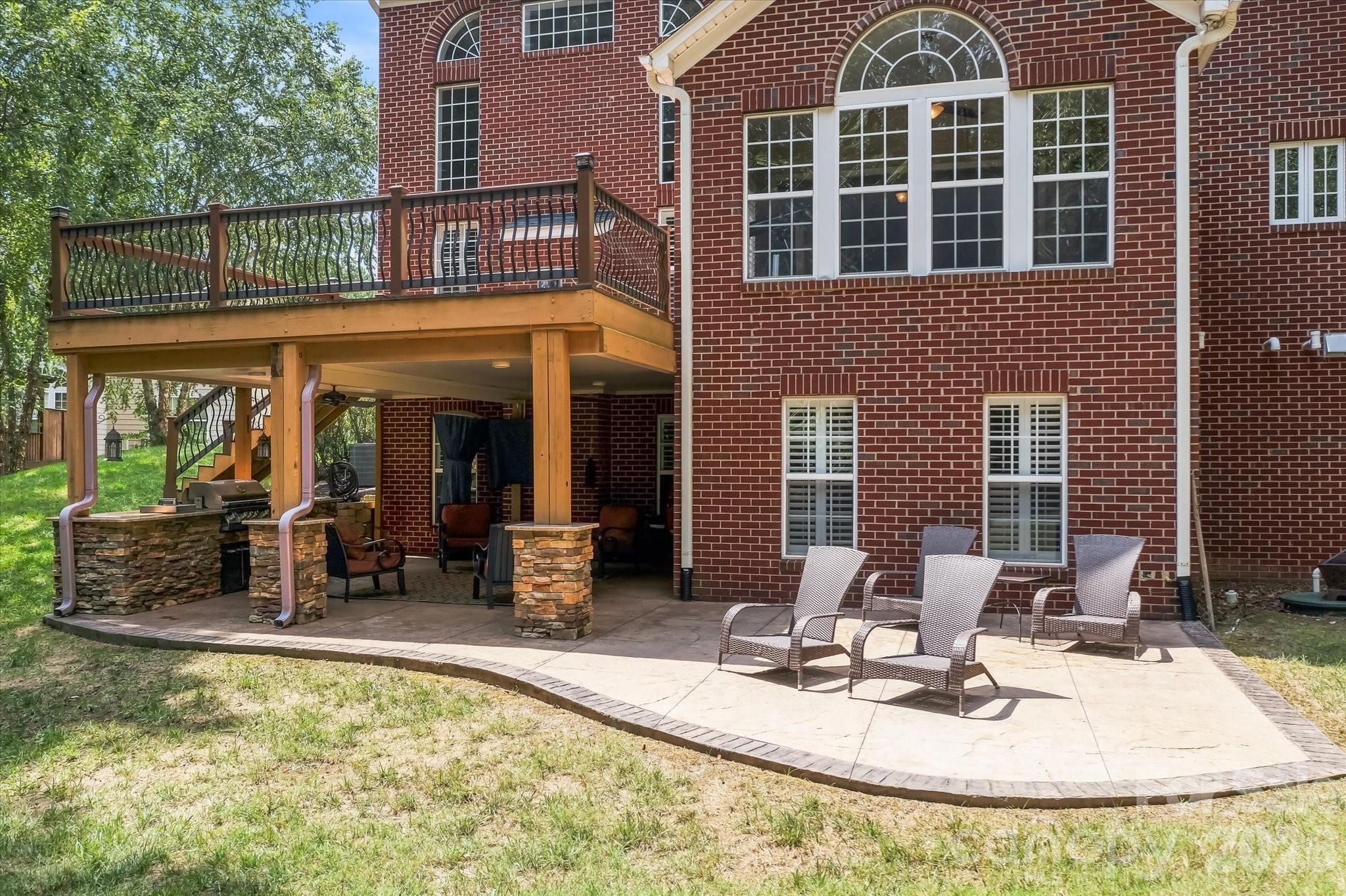 Patio & Deck View - 309 Stonewater Bay Lane, Mount Holly