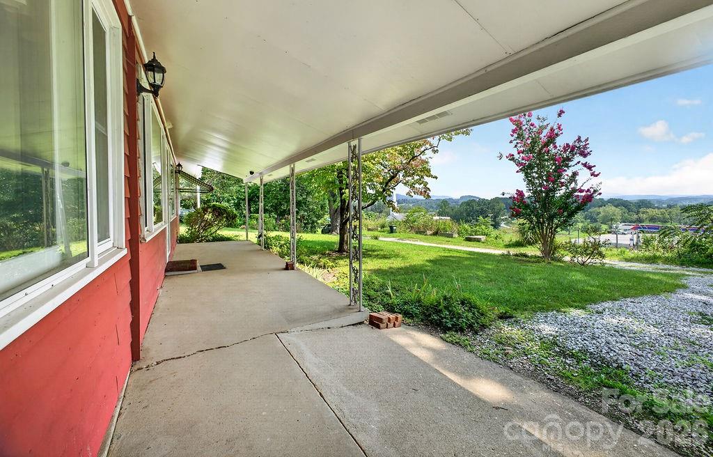 The View from the front porch - 2409 Lucas Street, Hendersonville