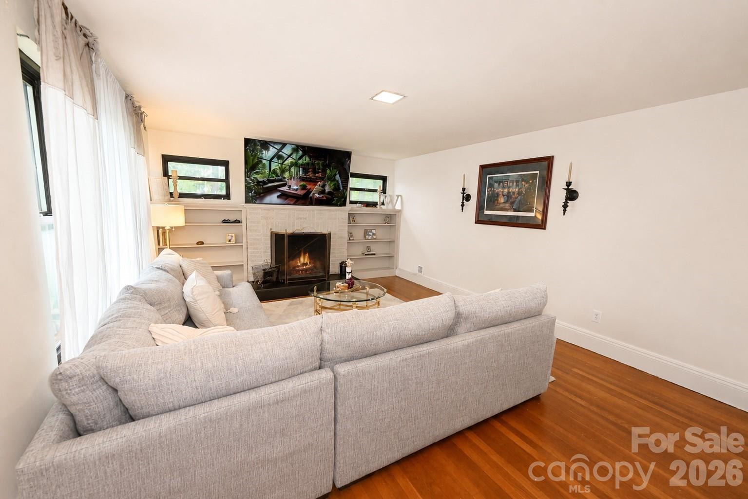 Living Room - 8031 George Hildebran School Road, Connelly Springs