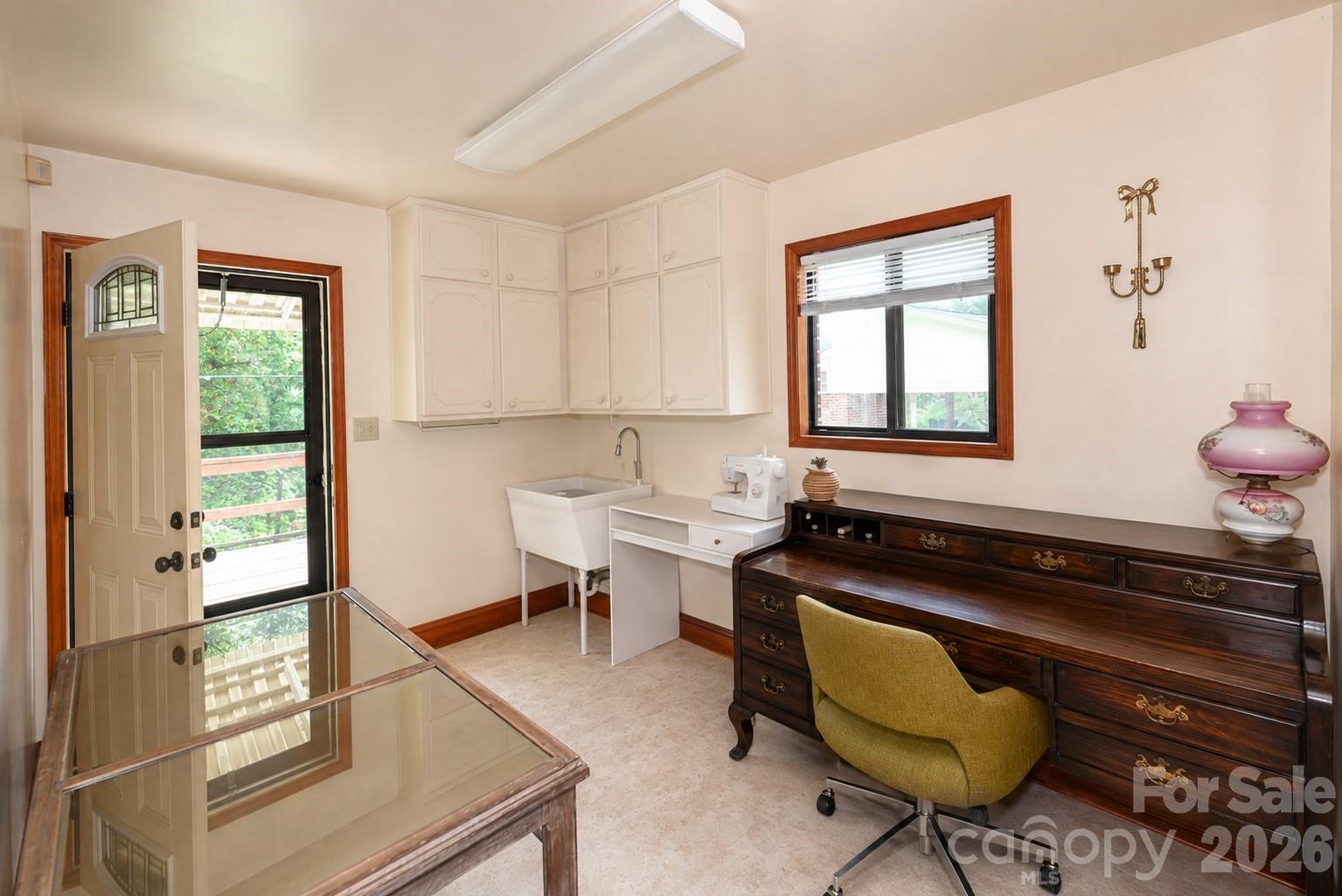 Main level flex room and/or Laundry Room - 8031 George Hildebran School Road, Connelly Springs