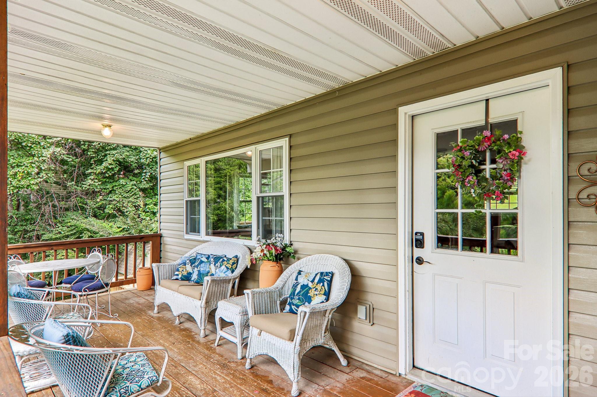 Upper level entrance - 169 Highview Drive, Maggie Valley