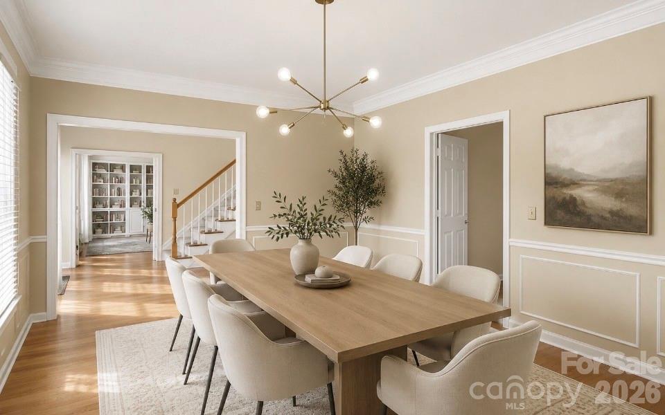 virtually staged - 104 Southern Cross Lane, Matthews