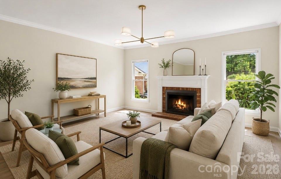virtually staged - 104 Southern Cross Lane, Matthews