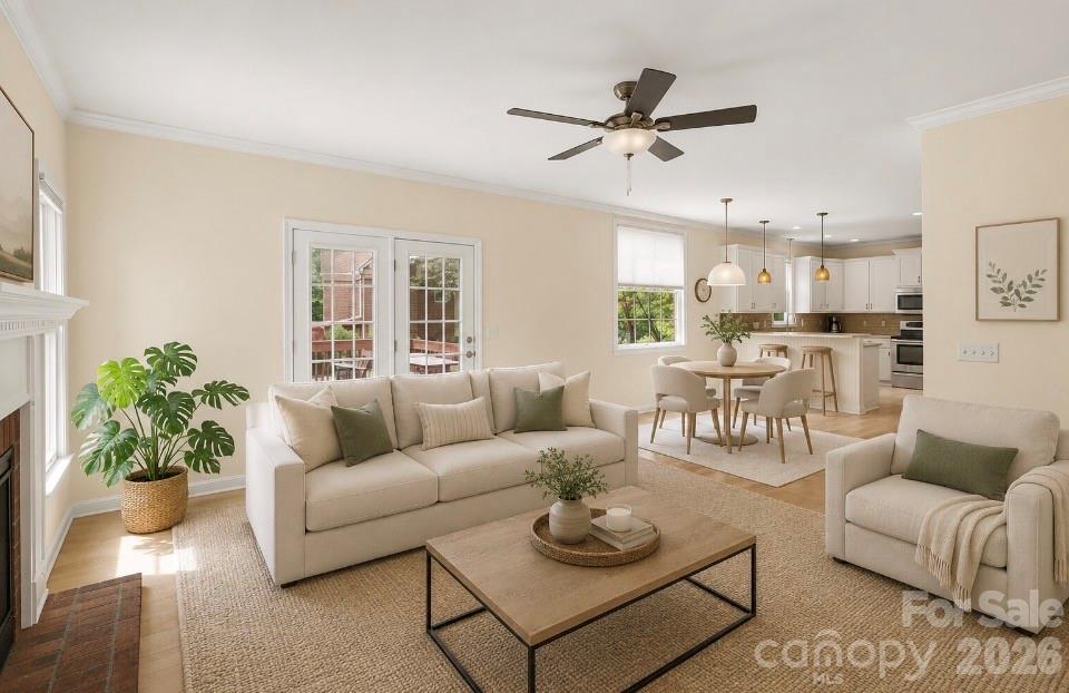 virtually staged - 104 Southern Cross Lane, Matthews
