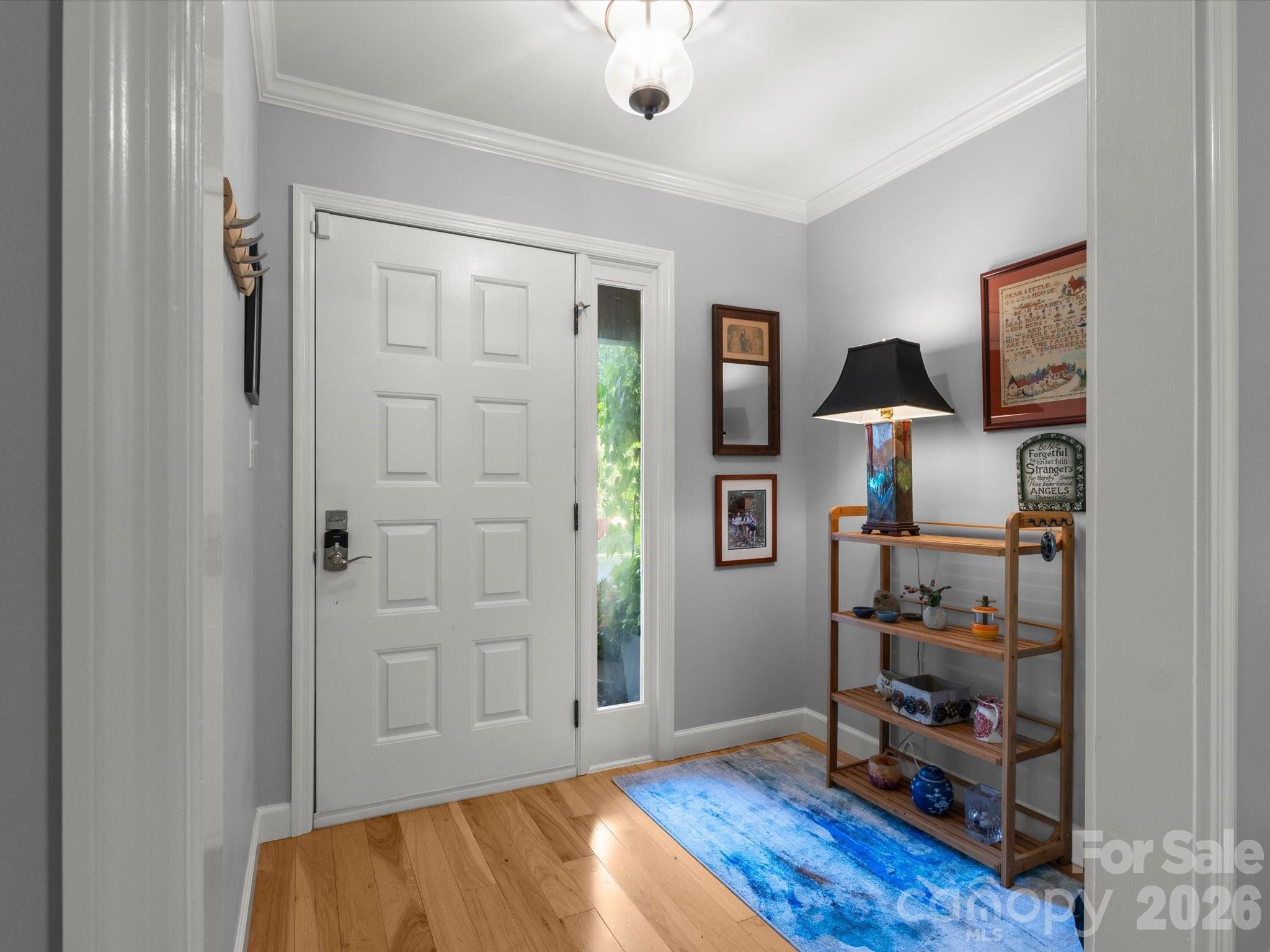 Enter into the wide foyer... - 110 Aurora Drive, Asheville