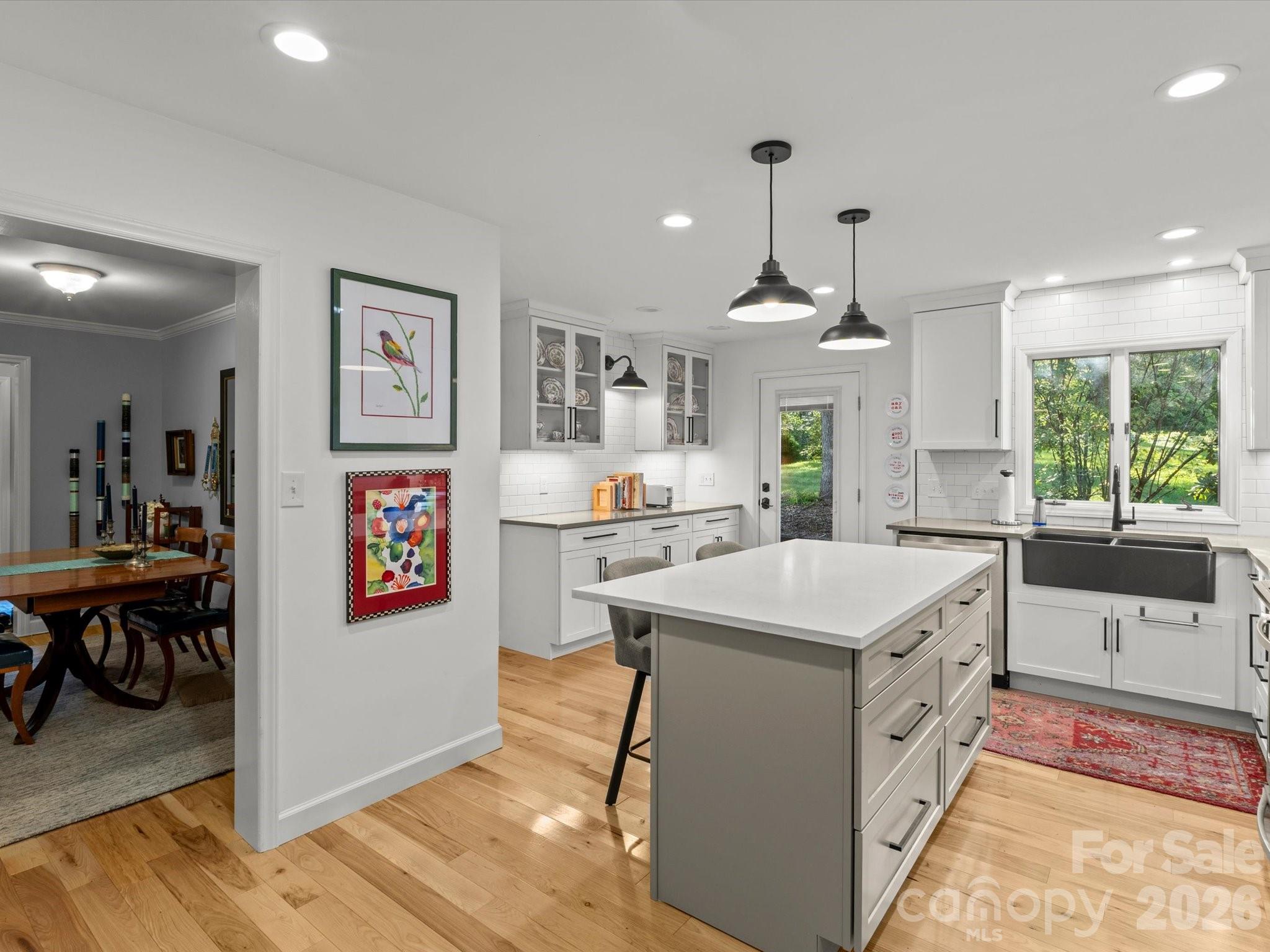 The fully renovated kitchen is perfect for the home chef - 110 Aurora Drive, Asheville