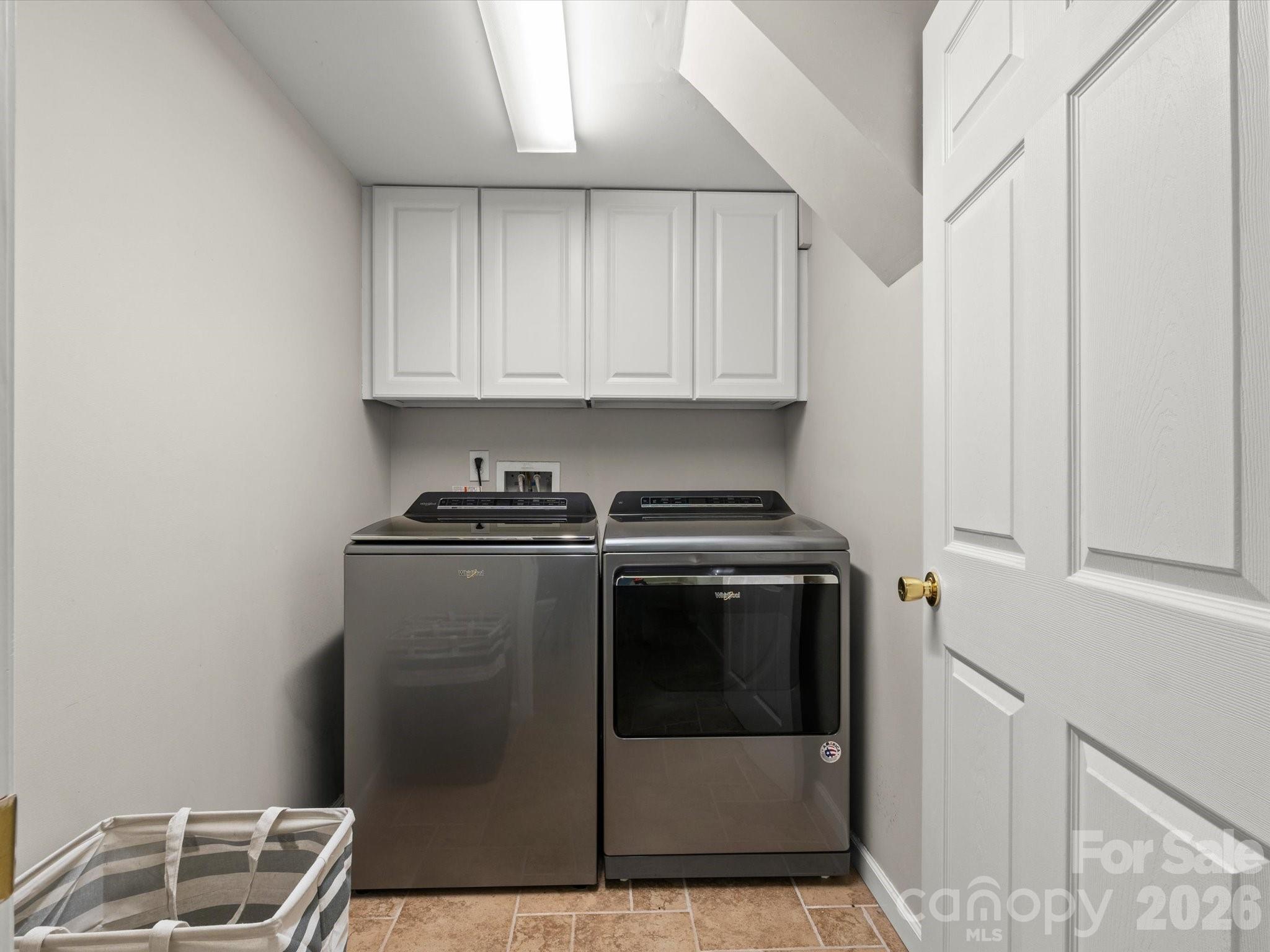 Lower level laundry room - 110 Aurora Drive, Asheville