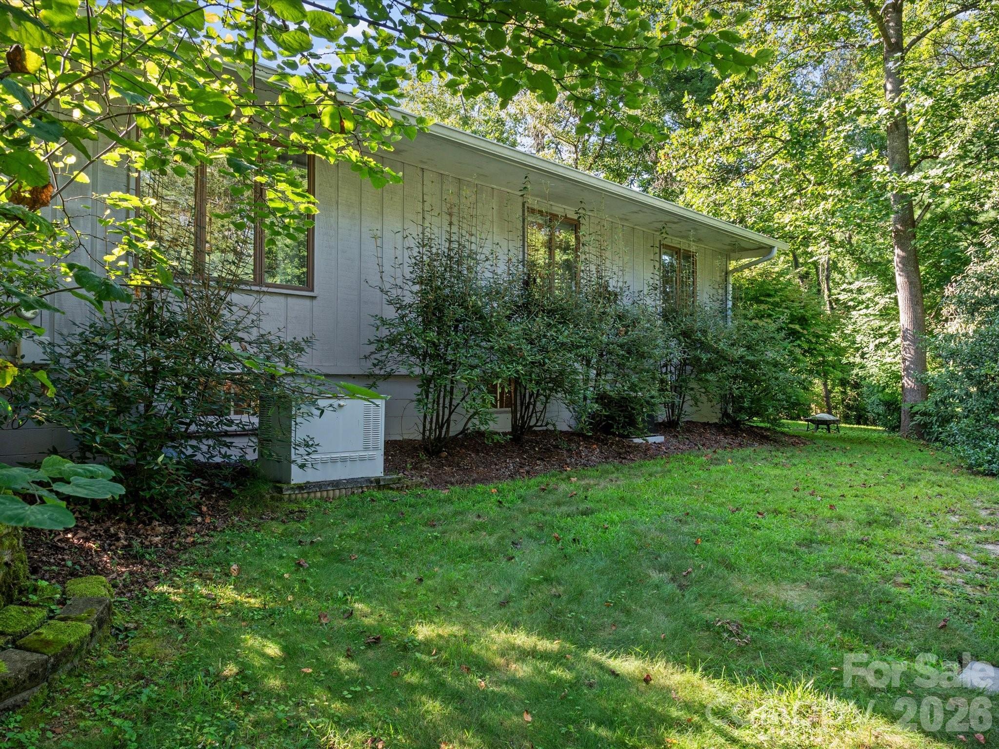 Mature landscaping already in place - 110 Aurora Drive, Asheville