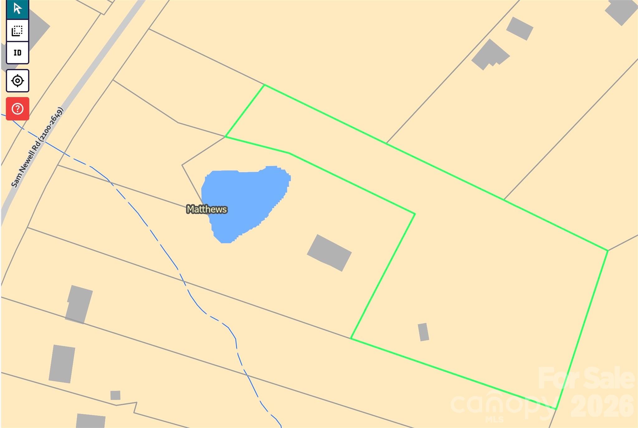Lot at 2540 Sam Newell Road, Matthews, photo 8 of 8