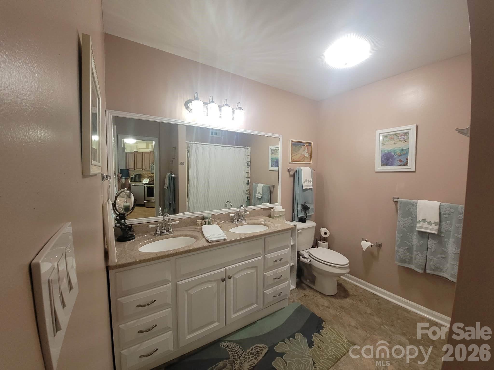 Bathroom is nice size and central - 2200 6th Street NW, Hickory