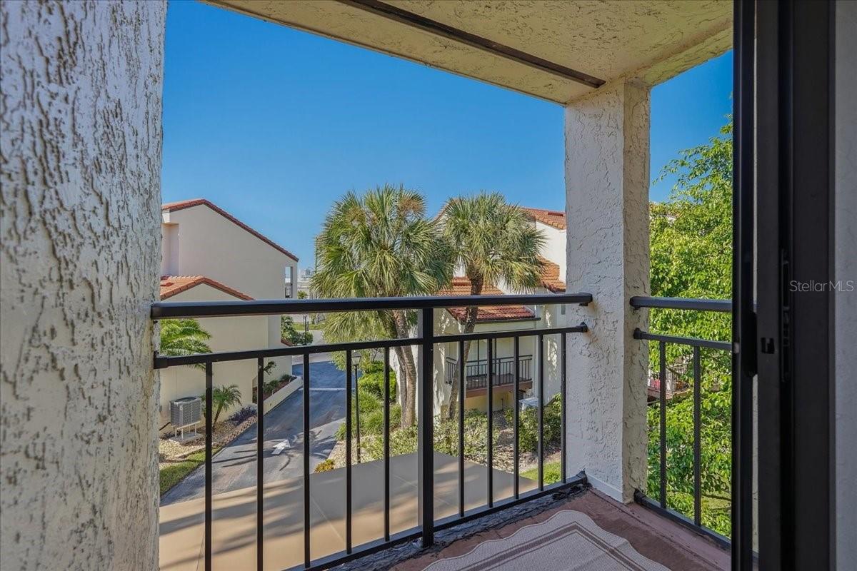 Primary Suite #1 Balcony - 240 WINDWARD PSGE #702, CLEARWATER