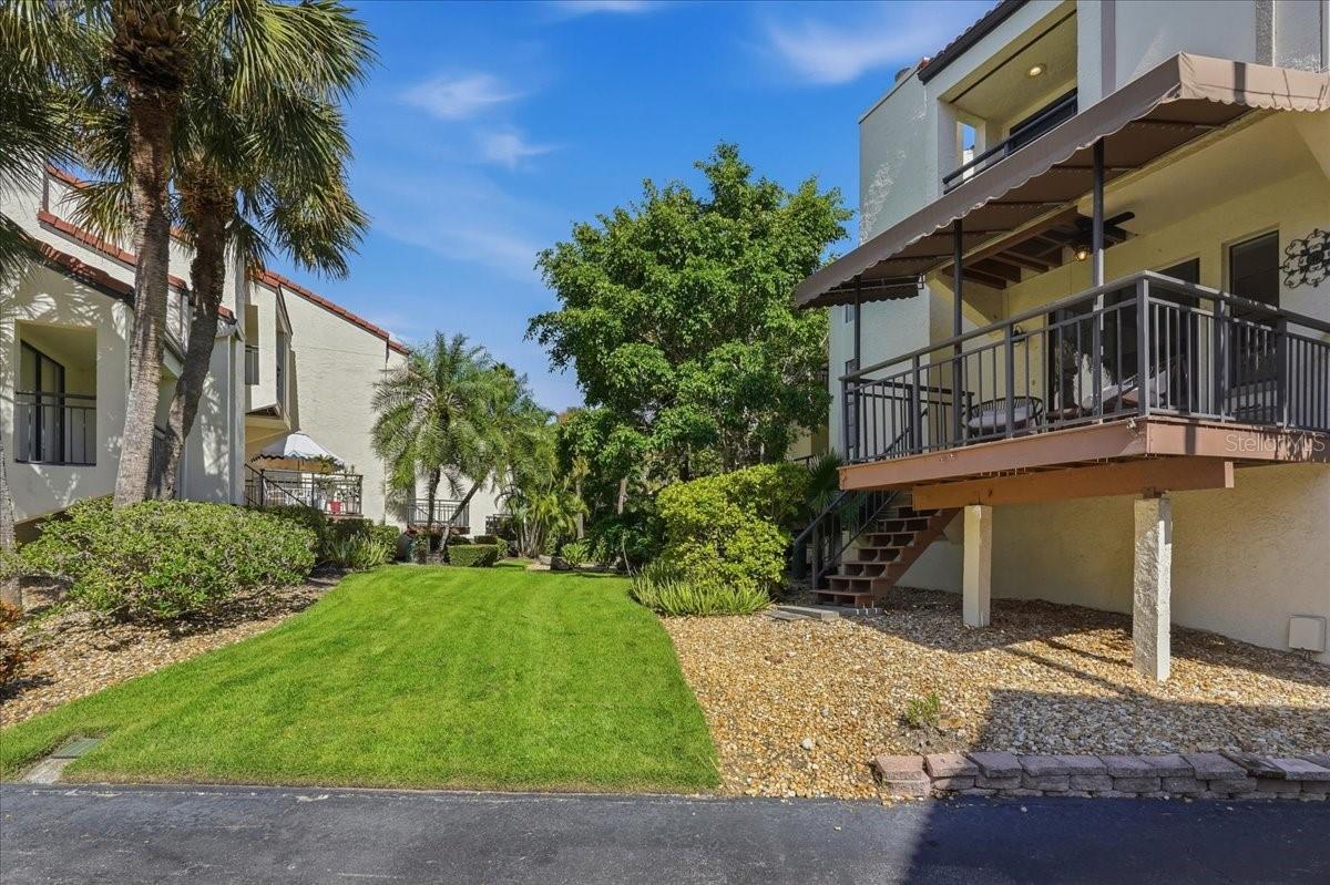 Just a few steps from the pool... - 240 WINDWARD PSGE #702, CLEARWATER