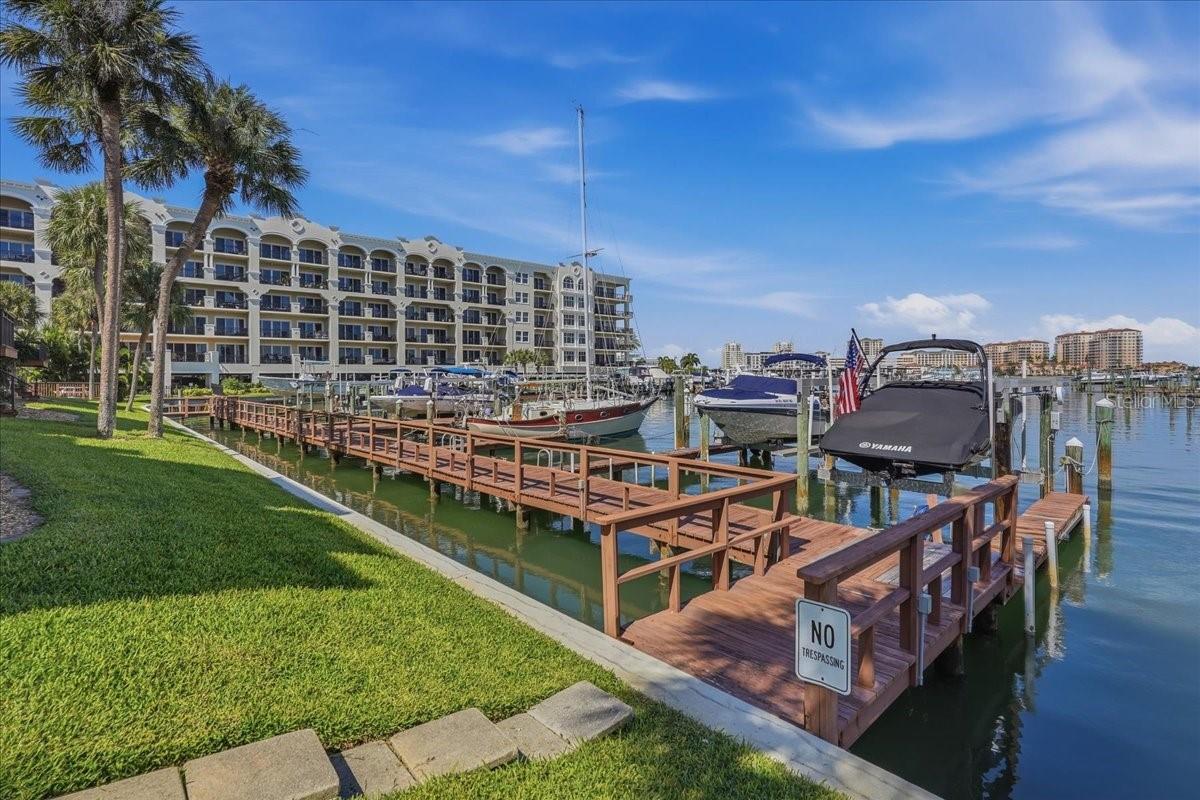 Private Community Boat Slips - 240 WINDWARD PSGE #702, CLEARWATER