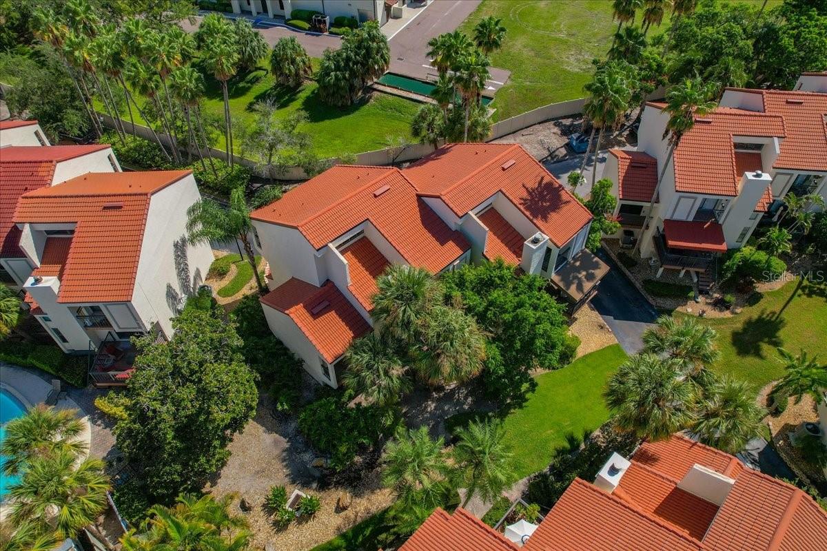 Aerial View Rear (center) - 240 WINDWARD PSGE #702, CLEARWATER